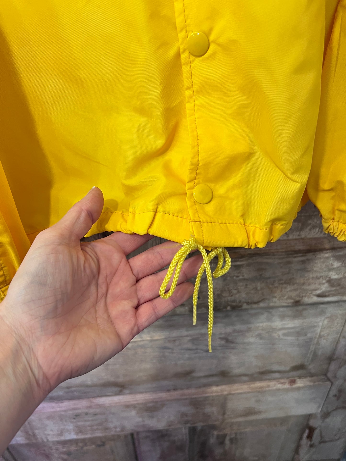 90's/Y2K Swingster Yellow Paramount Television Wind Breaker