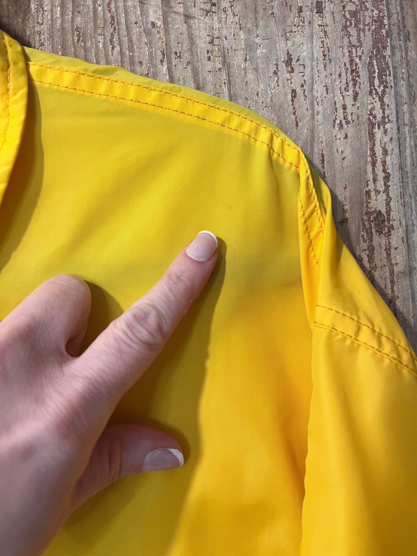 90's/Y2K Swingster Yellow Paramount Television Wind Breaker