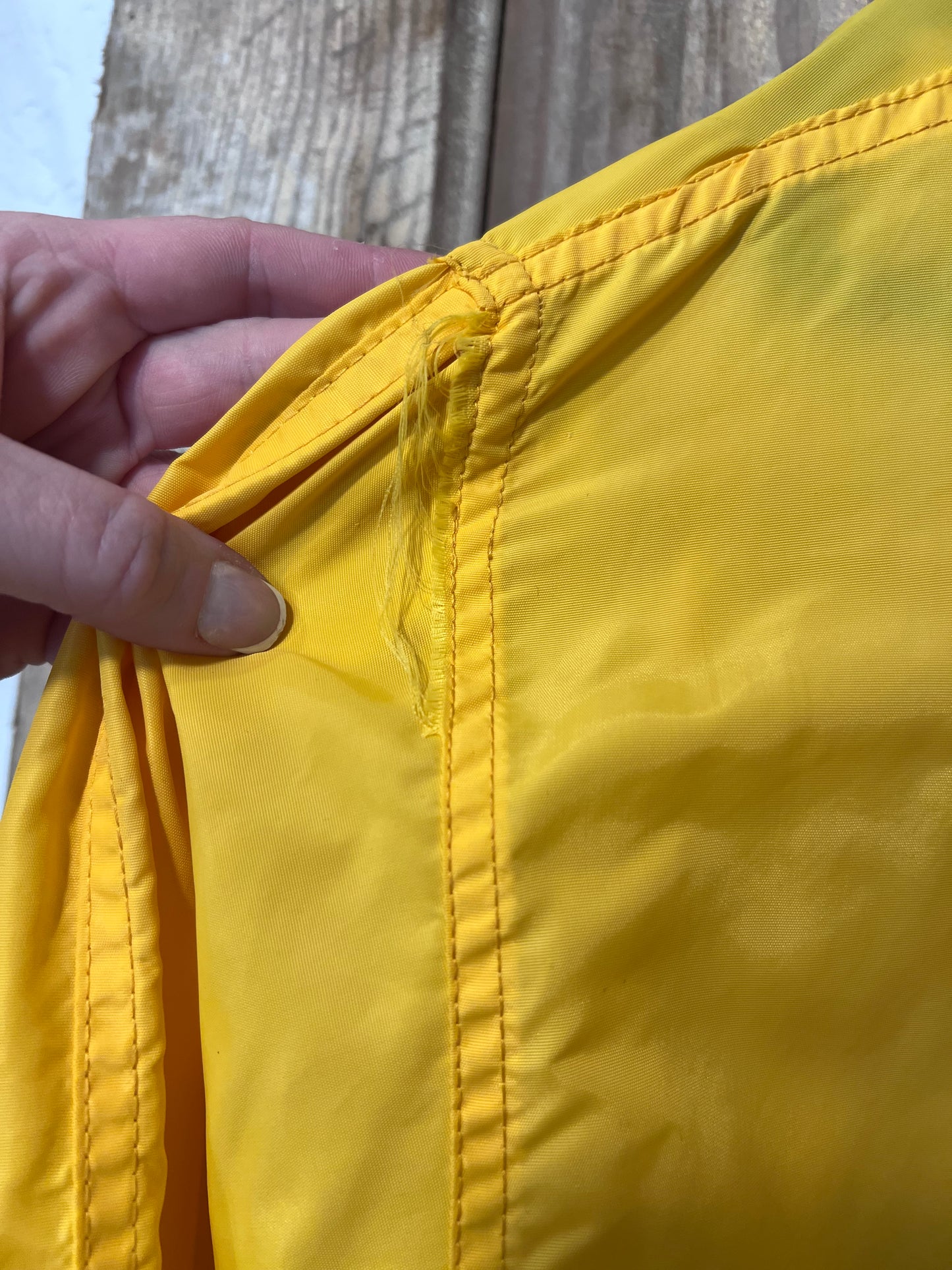 90's/Y2K Swingster Yellow Paramount Television Wind Breaker