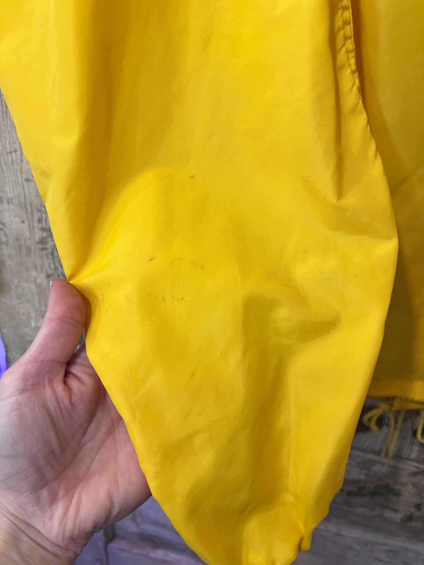 90's/Y2K Swingster Yellow Paramount Television Wind Breaker