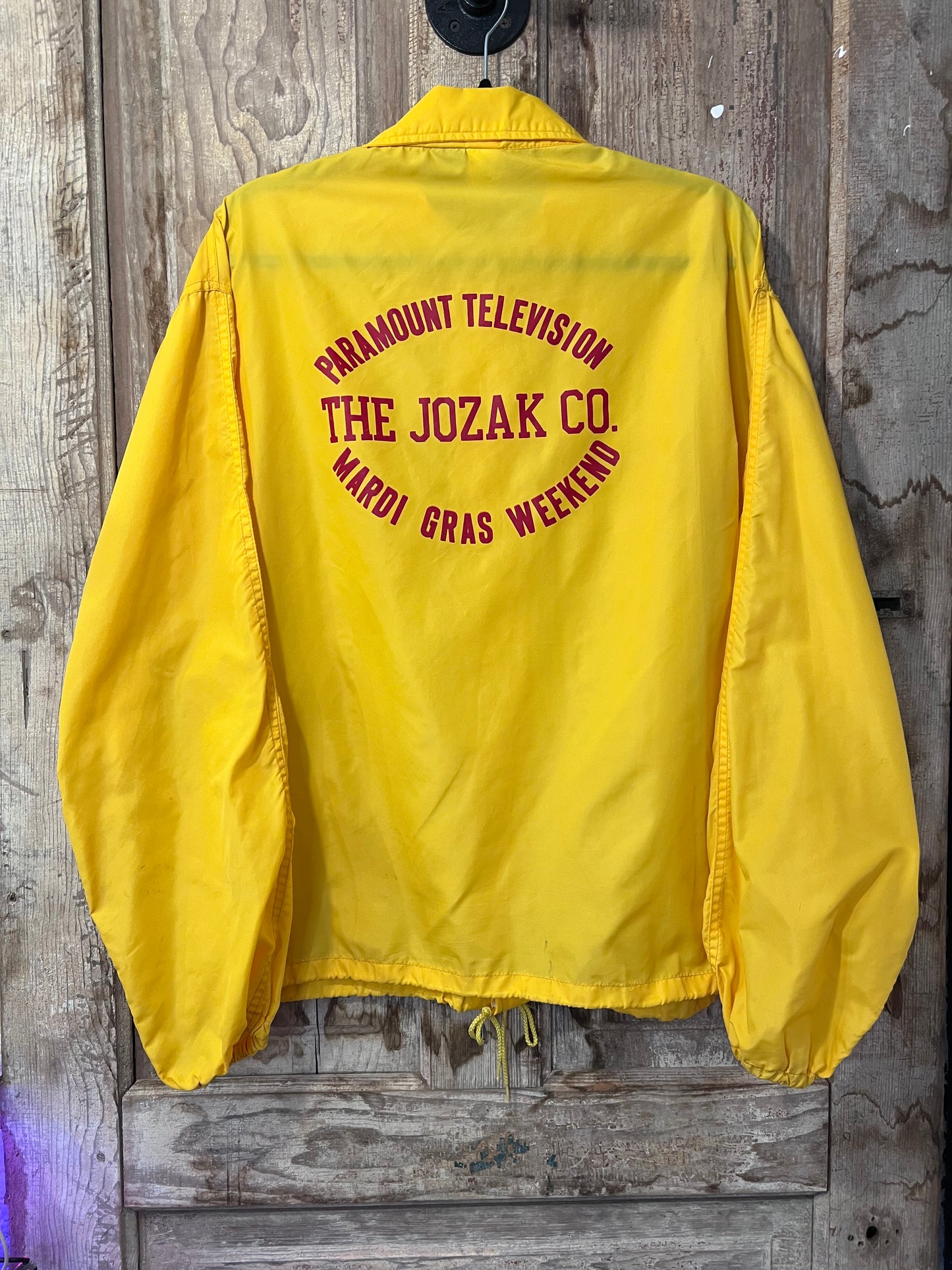 90's/Y2K Swingster Yellow Paramount Television Wind Breaker