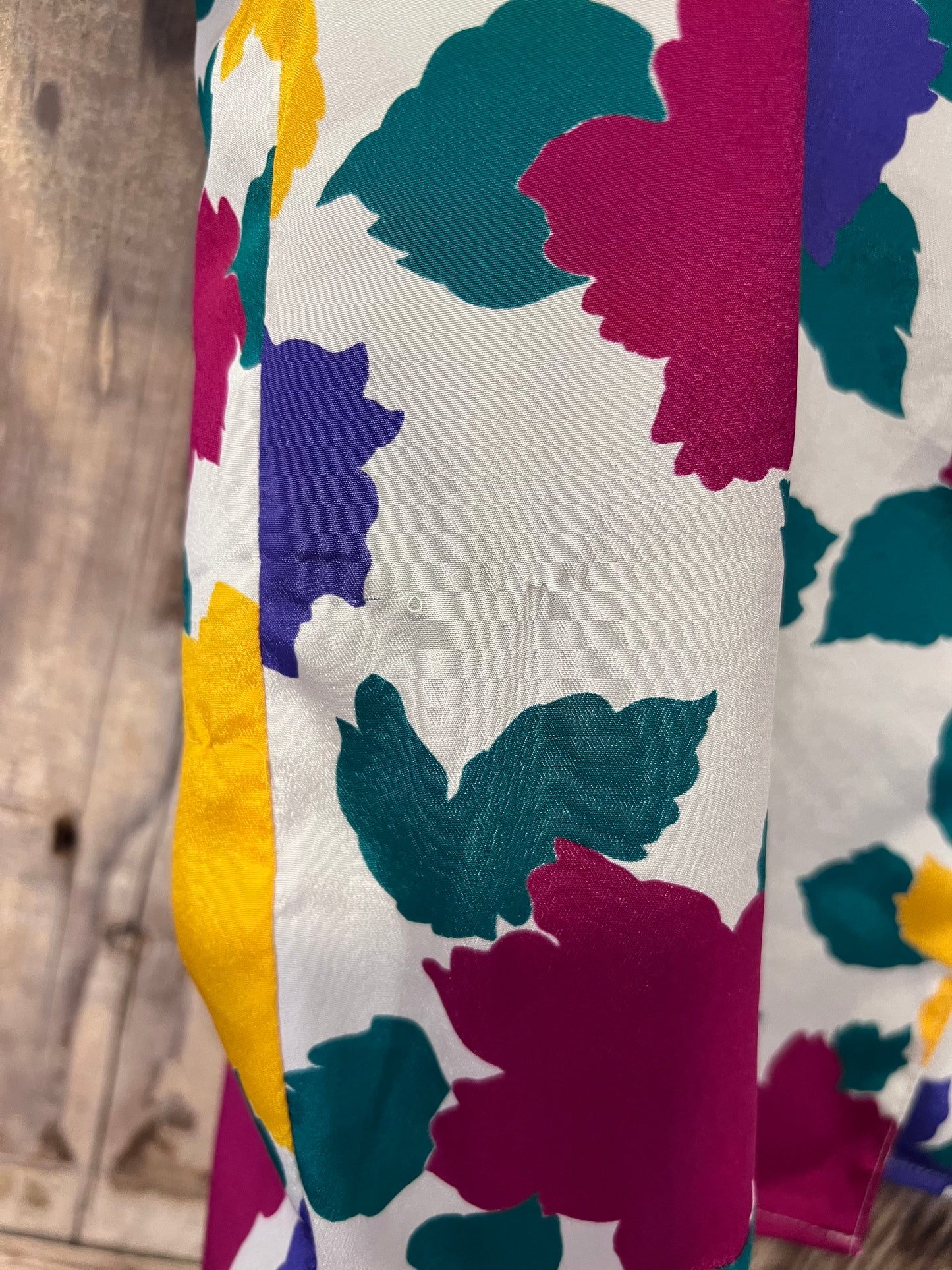80's/90's David Matthew Colorful Floral Button Up Shirt