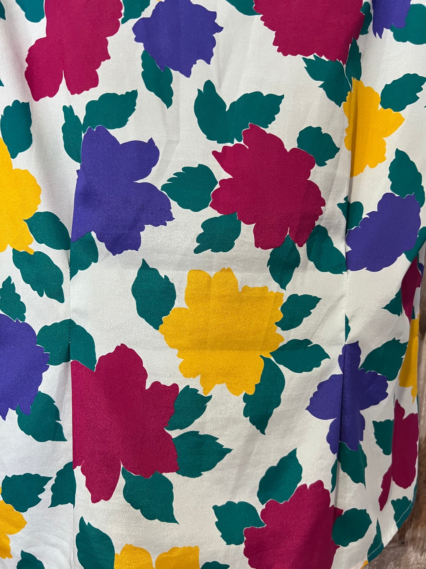 80's/90's David Matthew Colorful Floral Button Up Shirt