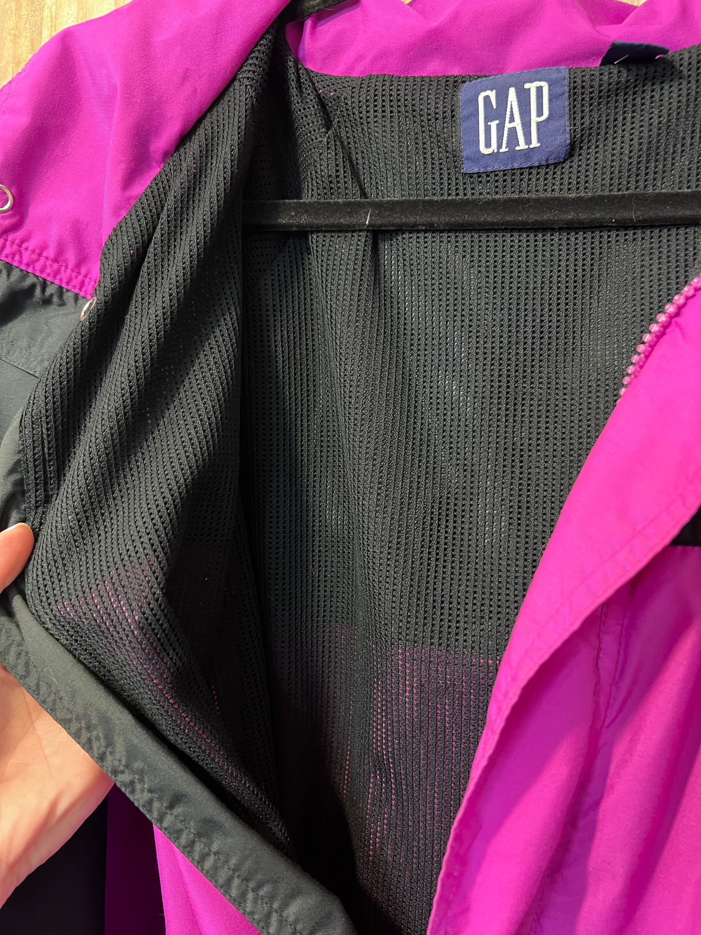 90's/Y2K GAP Purple Windbreaker Jacket