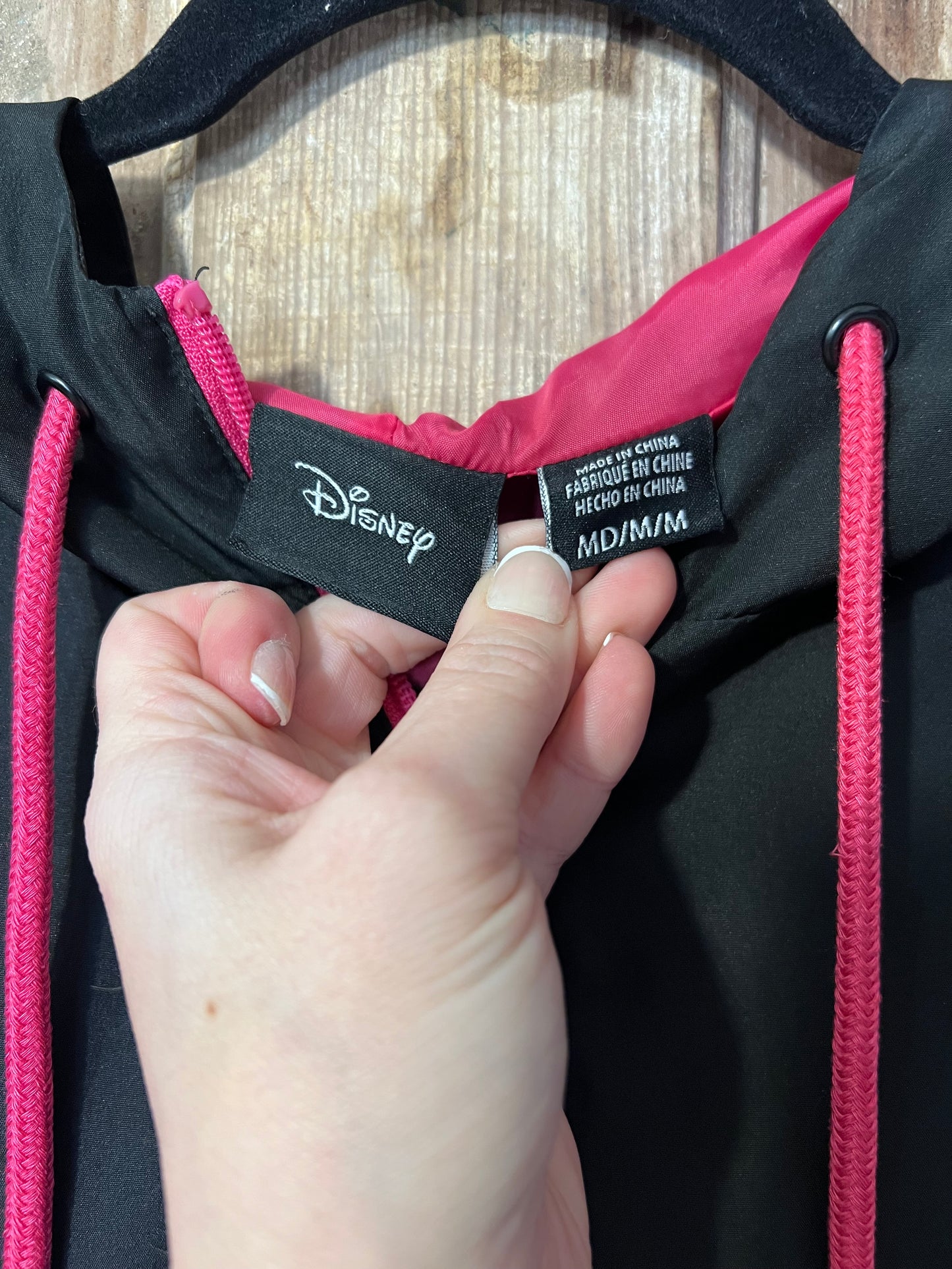 Y2K Mickey Mouse Colorful Quarter Zip Hooded Windbreaker