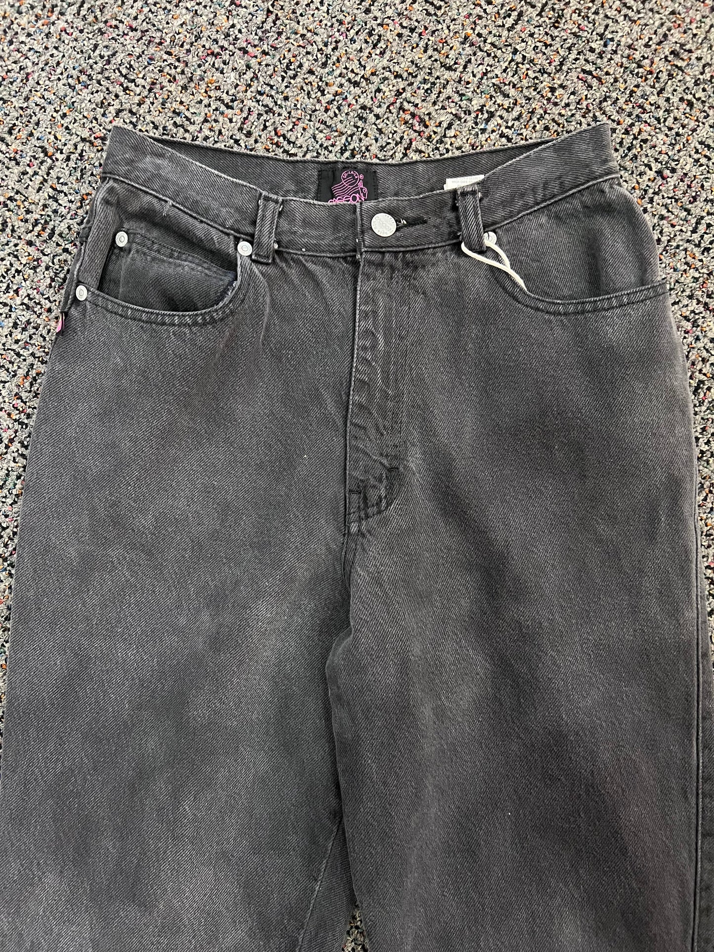 90's Sasson Faded BLK Jeans