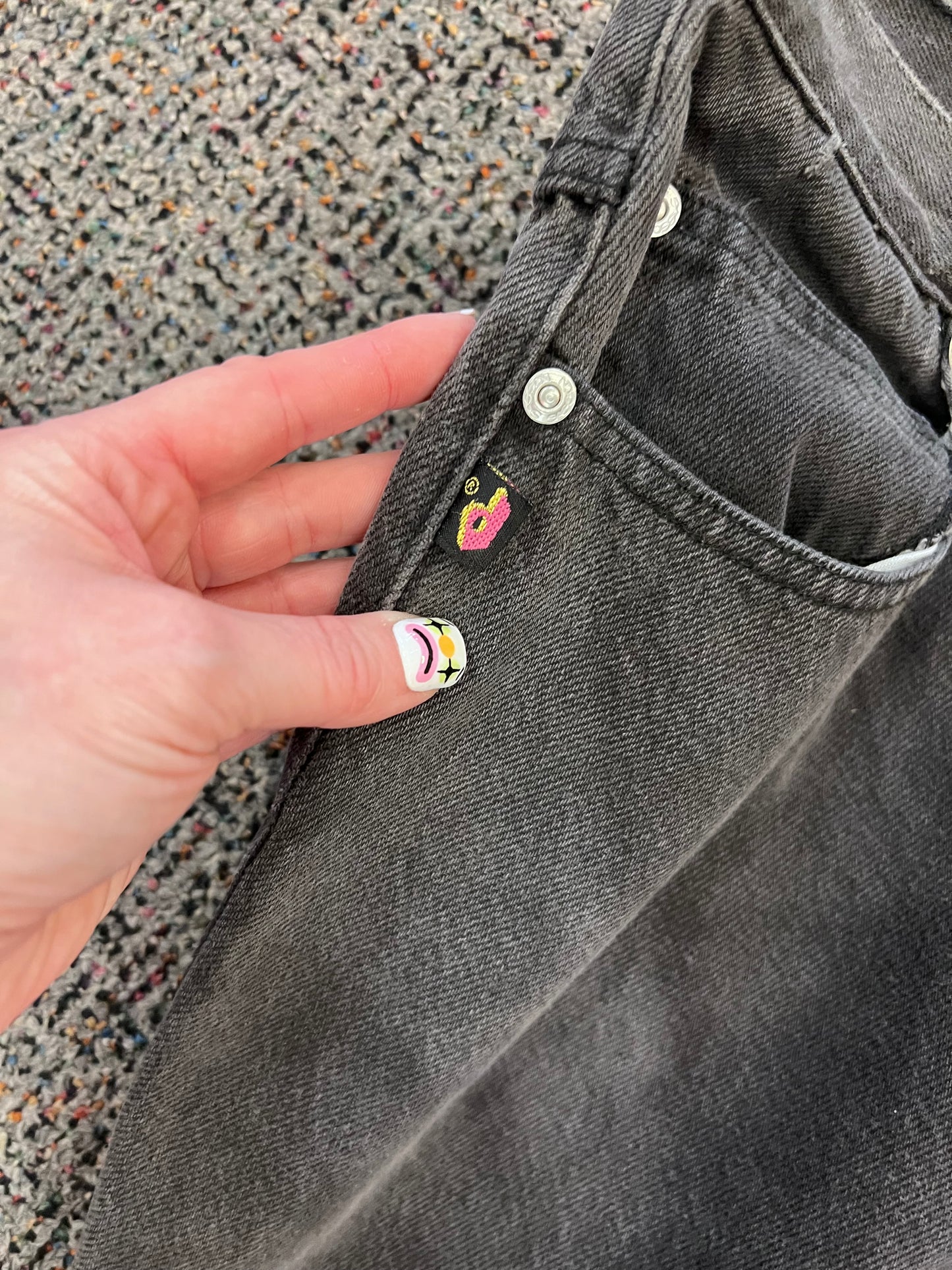 90's Sasson Faded BLK Jeans