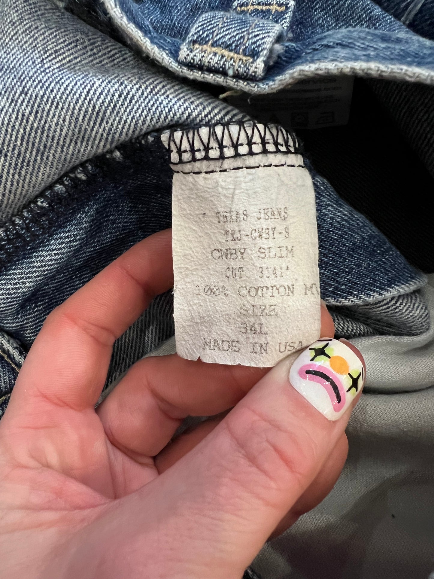 80's/90's Texas USA Medium Wash Jeans