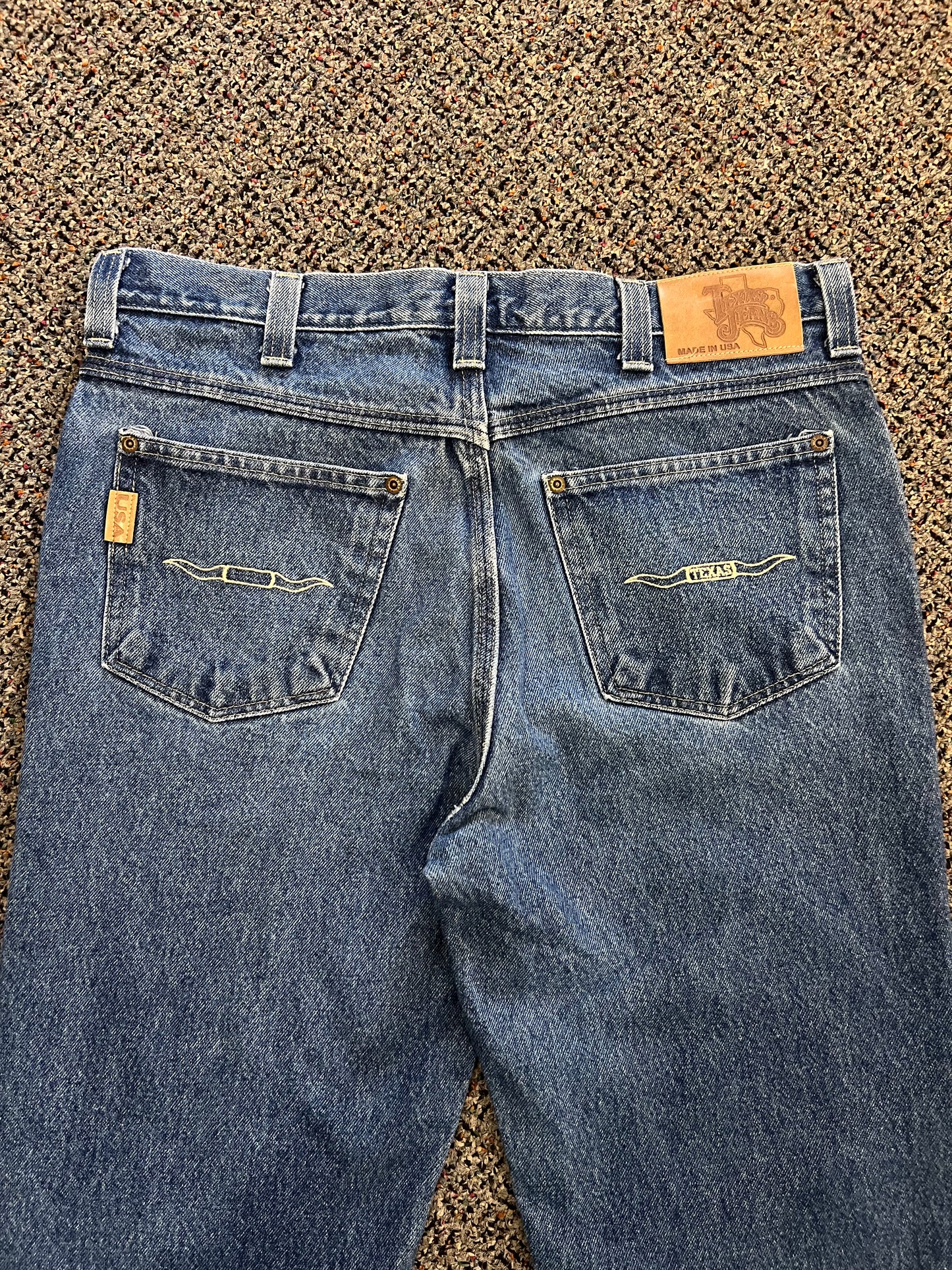 80's/90's Texas USA Medium Wash Jeans