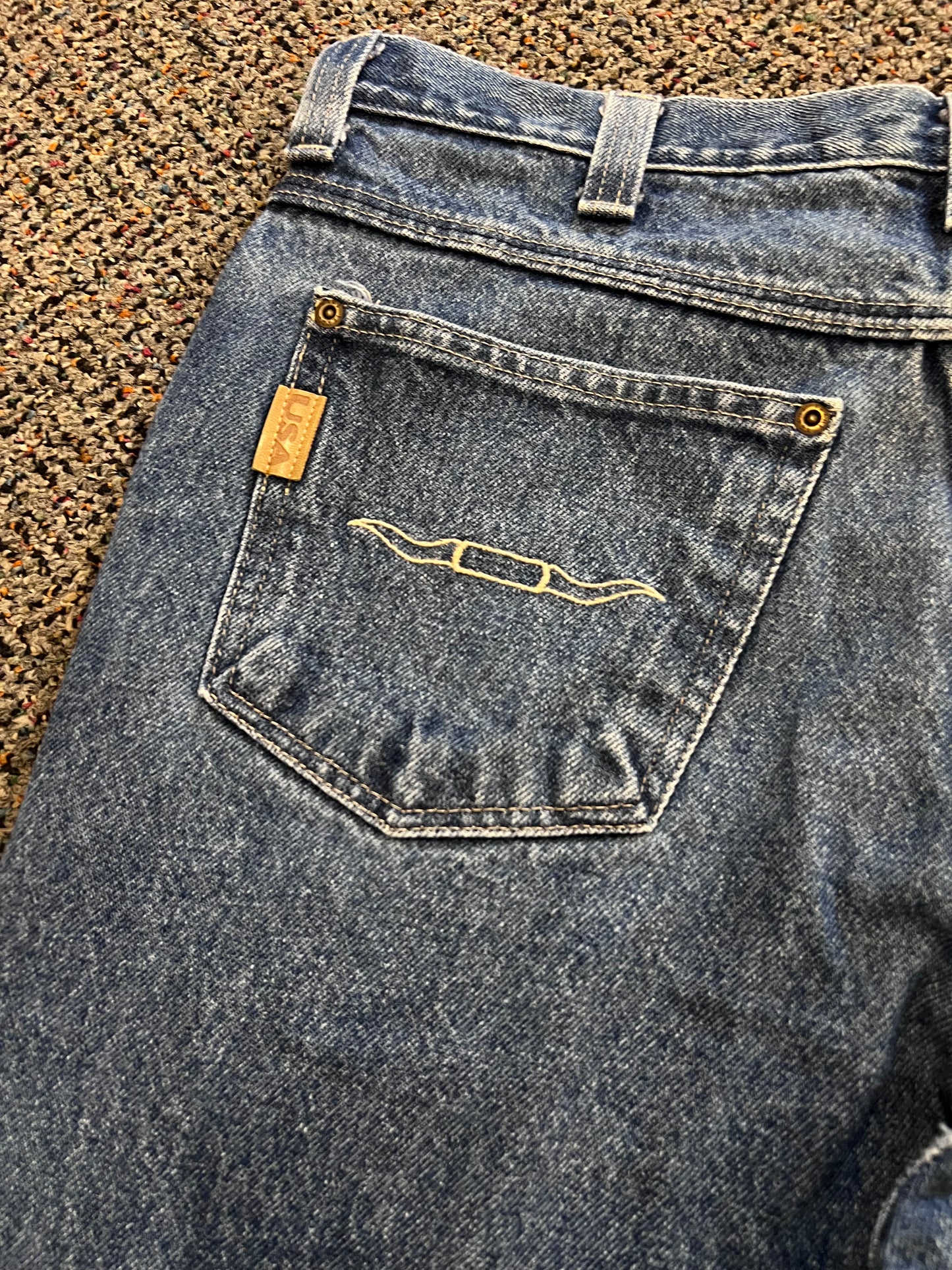 80's/90's Texas USA Medium Wash Jeans