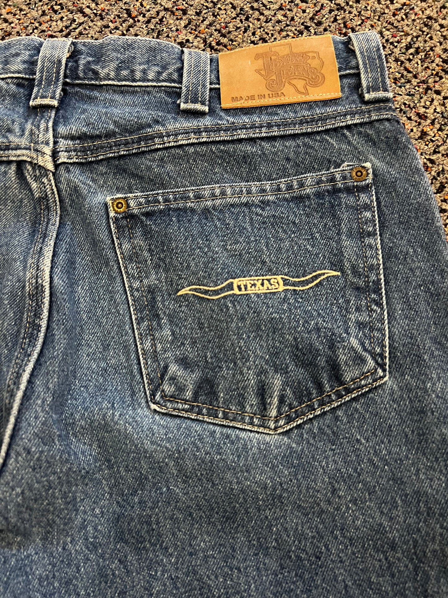 80's/90's Texas USA Medium Wash Jeans