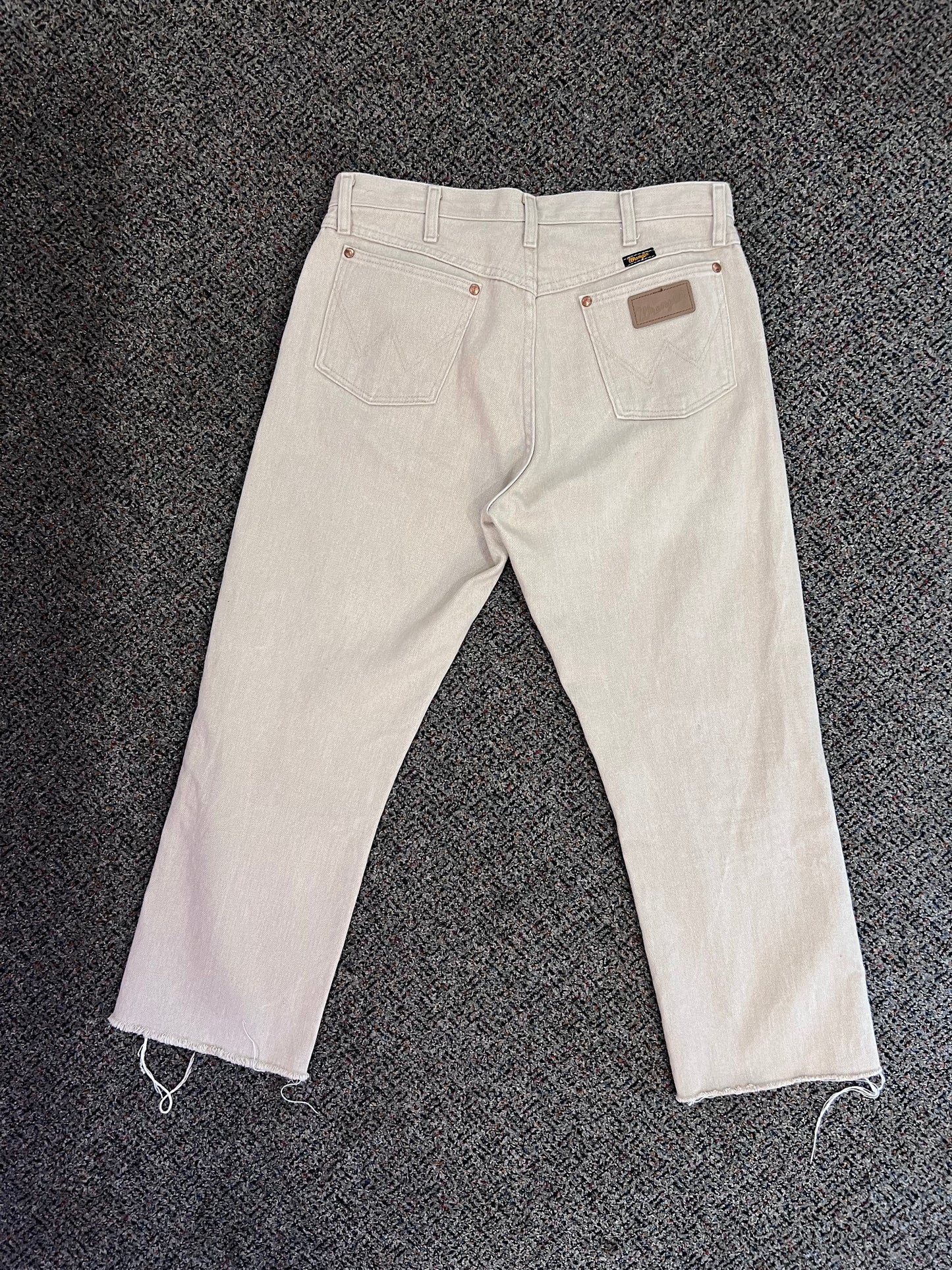 90's Wrangler Tan Denim Jeans