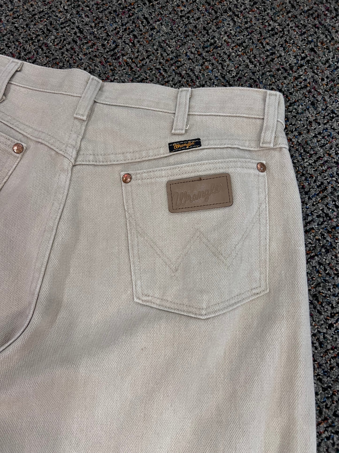 90's Wrangler Tan Denim Jeans