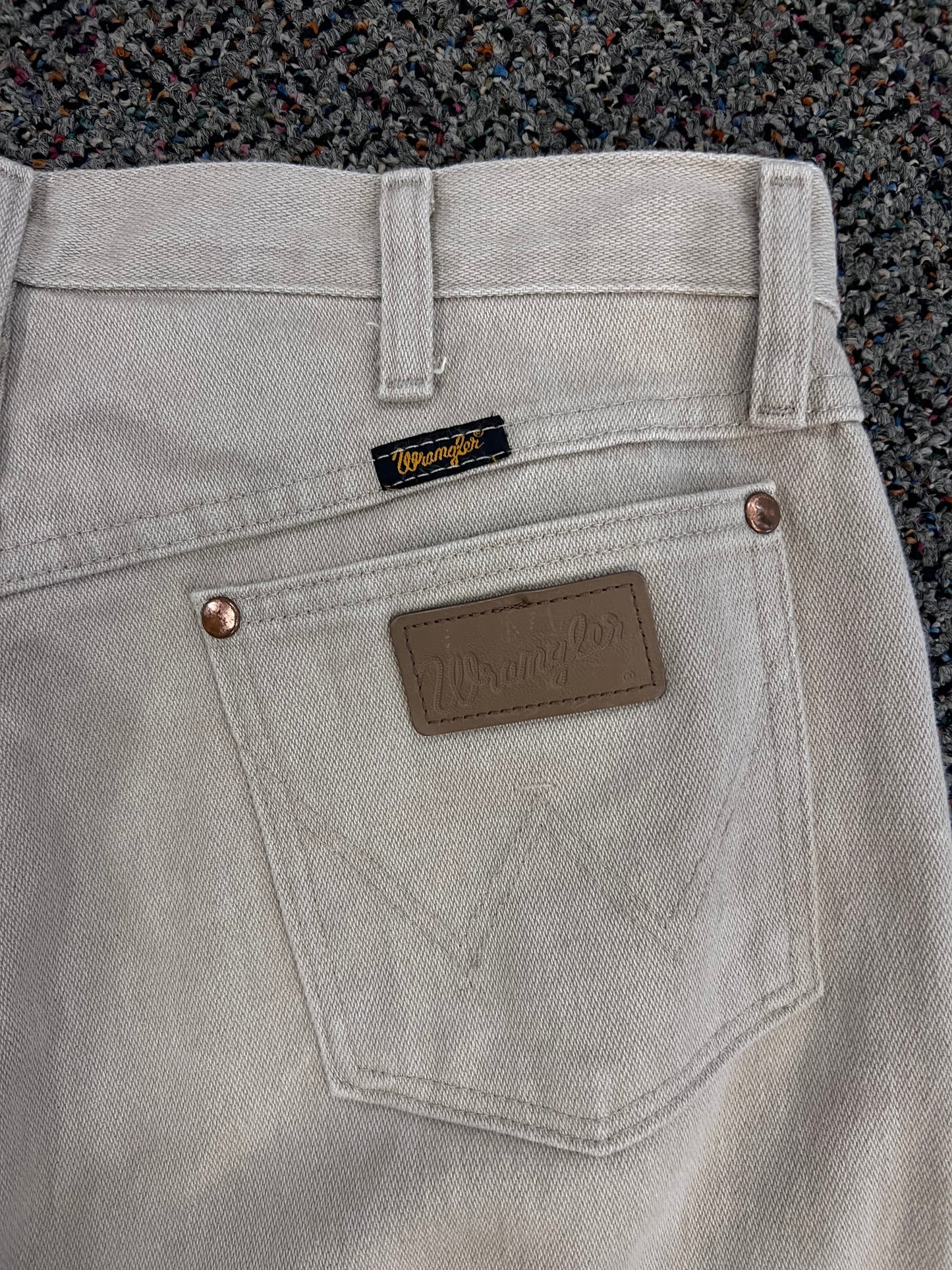 90's Wrangler Tan Denim Jeans