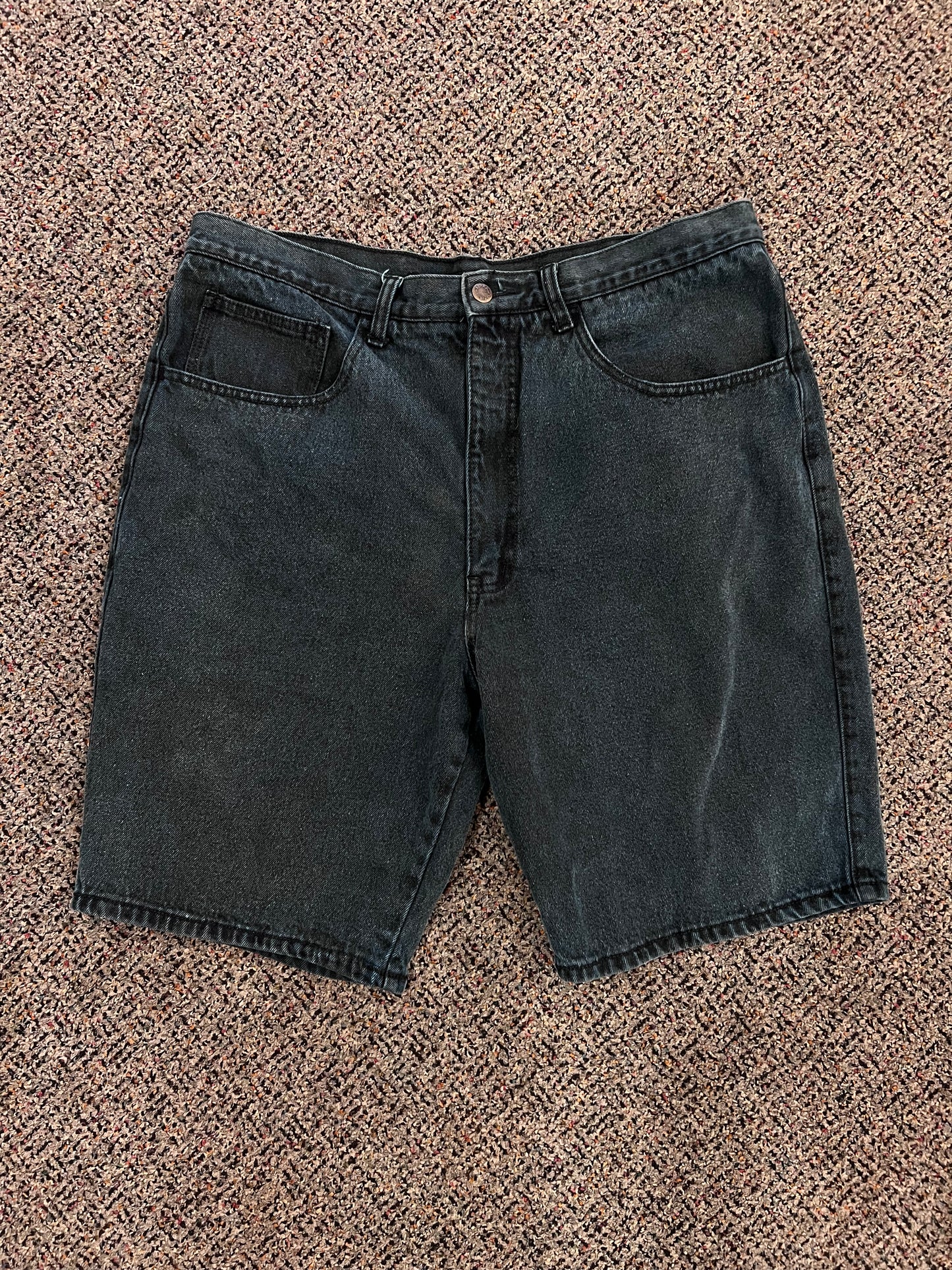 90's Stefano Dark Emerald Greenish Shorts