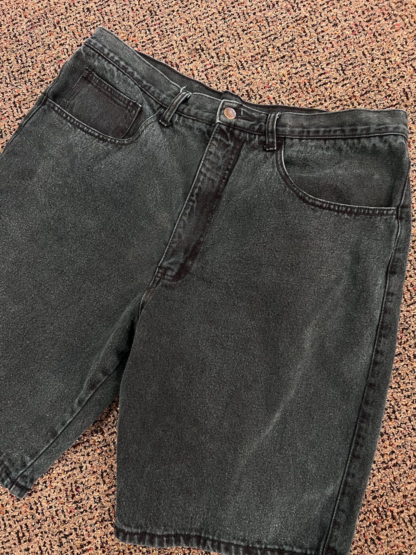 90's Stefano Dark Emerald Greenish Shorts