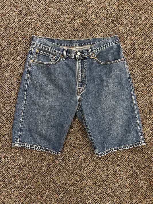 Levi Strauss Medium Wash Denim Jean Shorts