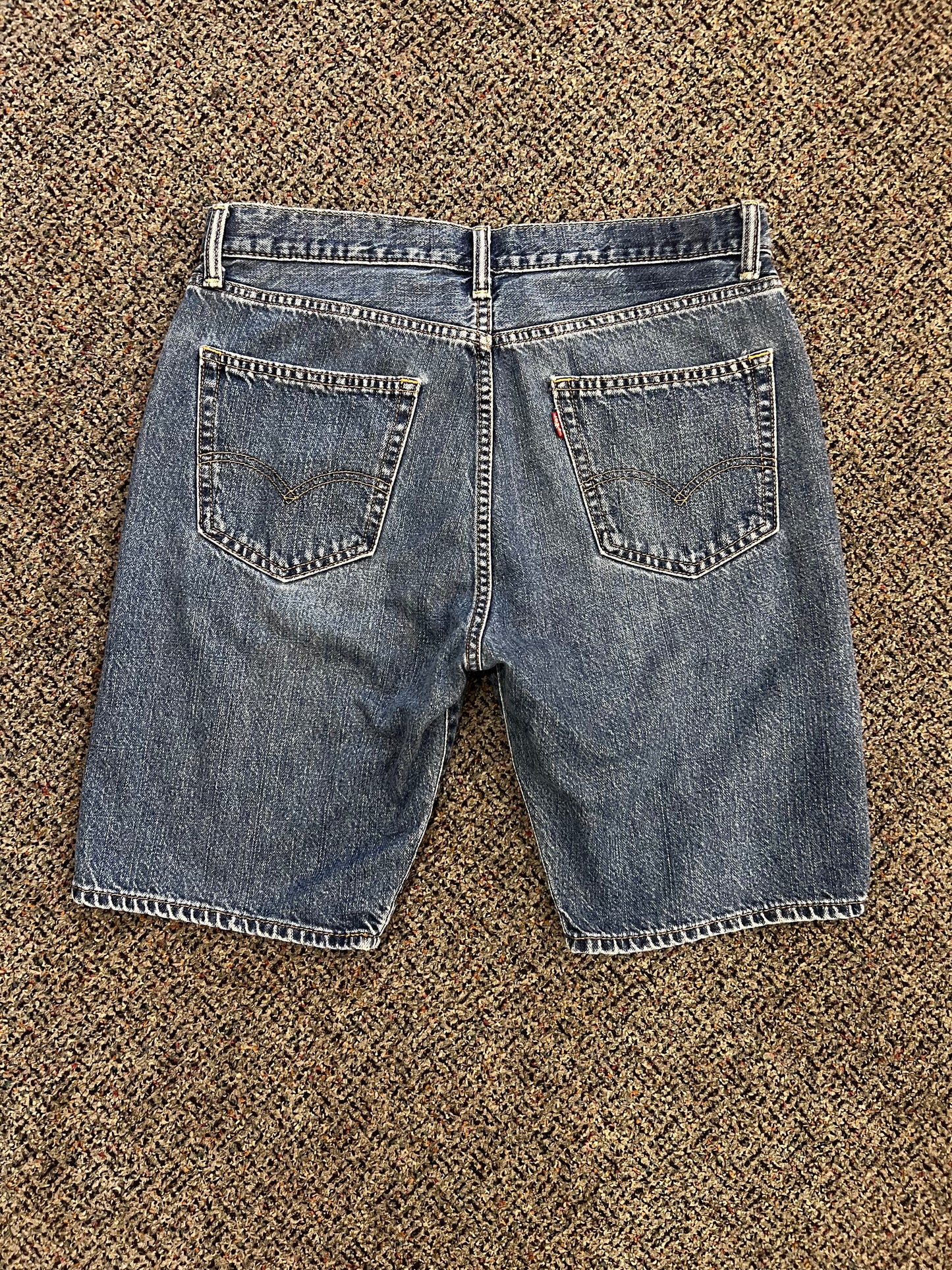 Levi Strauss Medium Wash Denim Jean Shorts