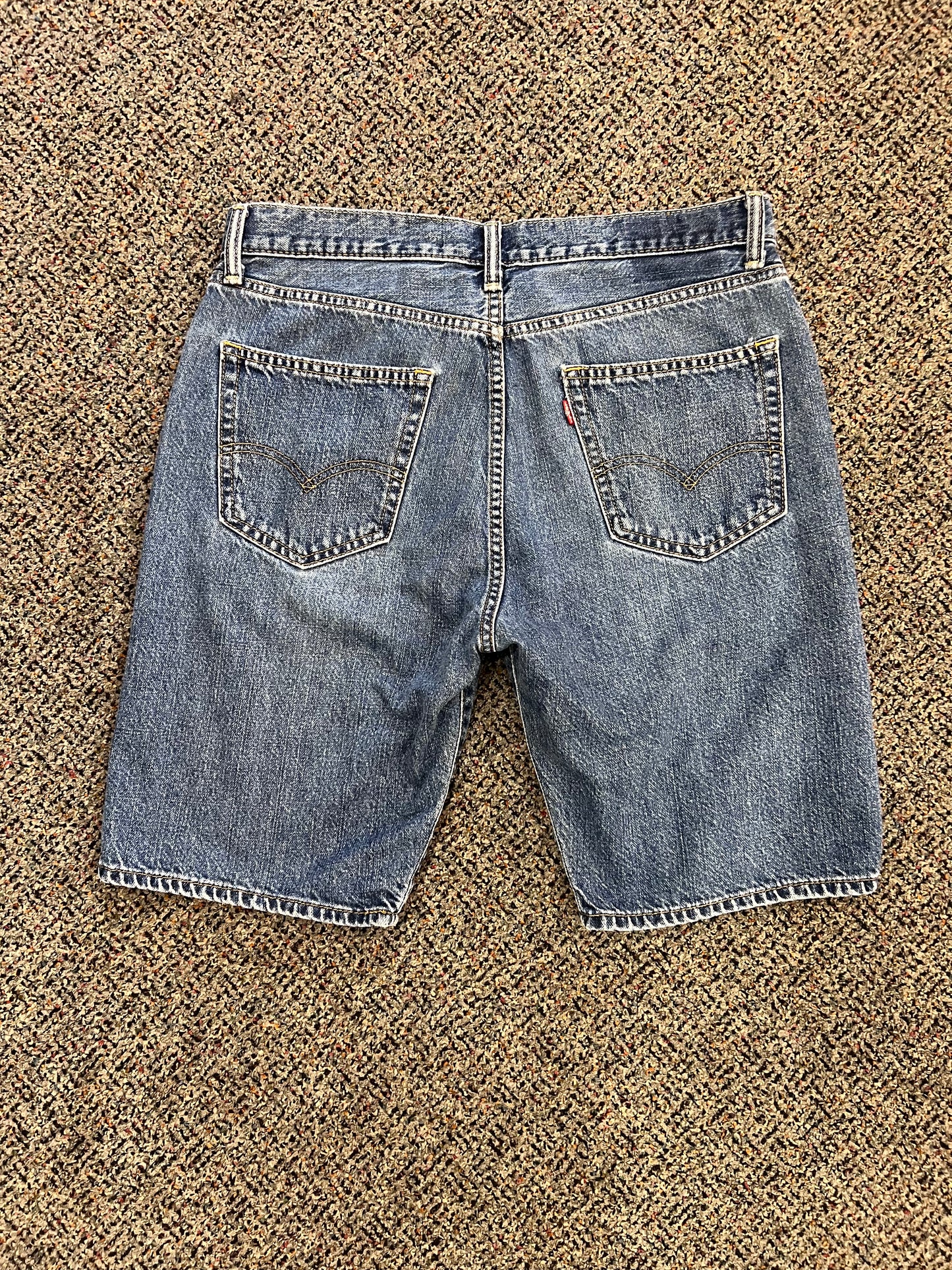 Levi Strauss Medium Wash Denim Jean Shorts