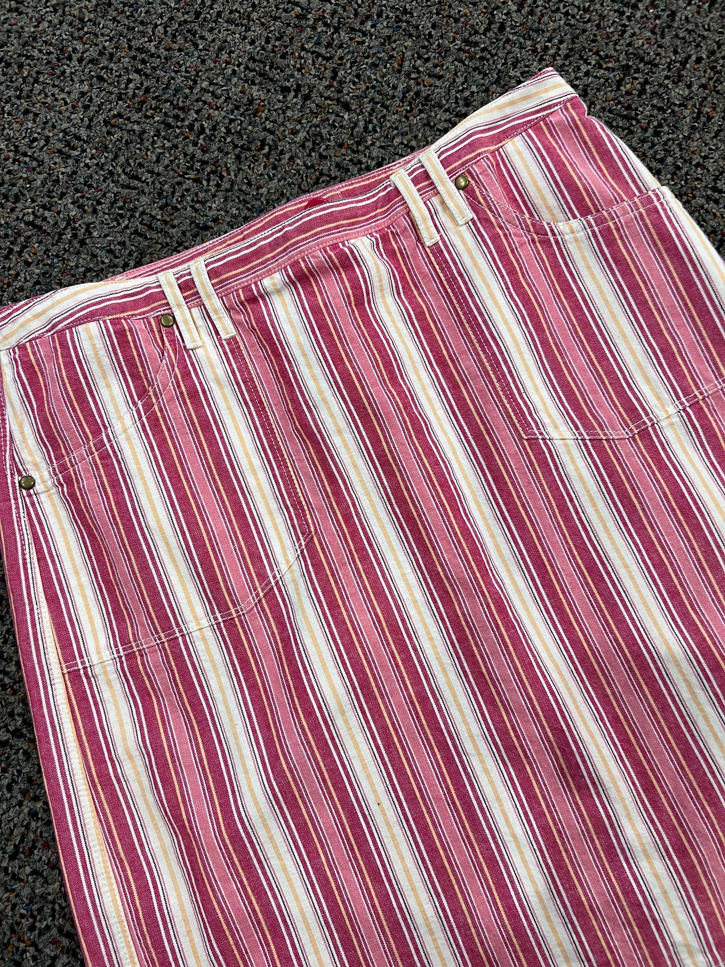 Y2K Ann Taylor Loft Striped Skirt