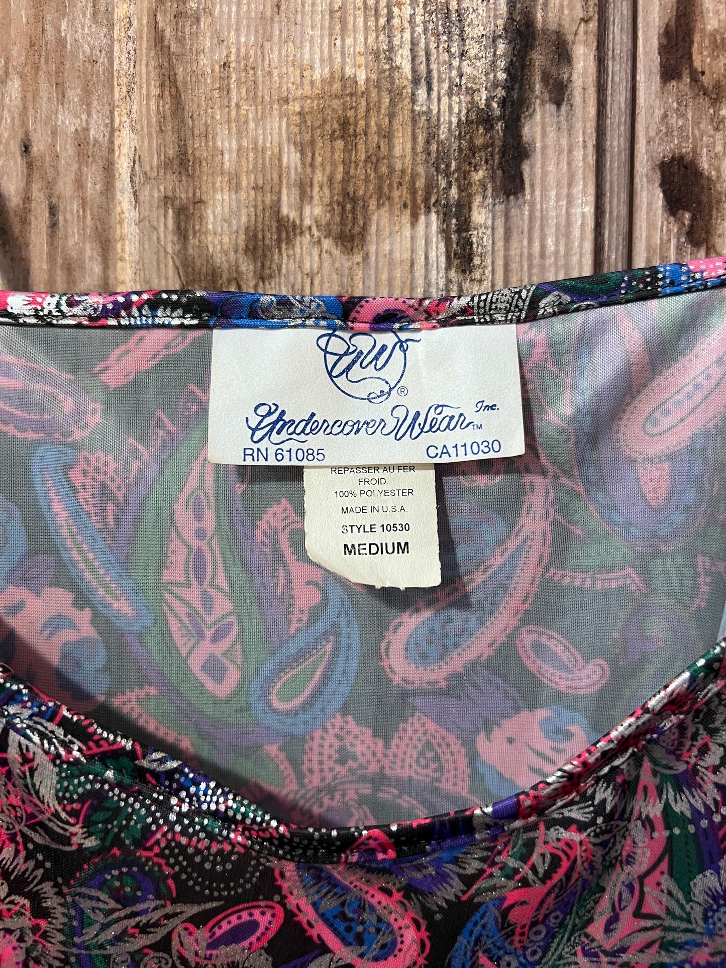 Y2K Undercover Wear Metallic Colorful Slip Dress