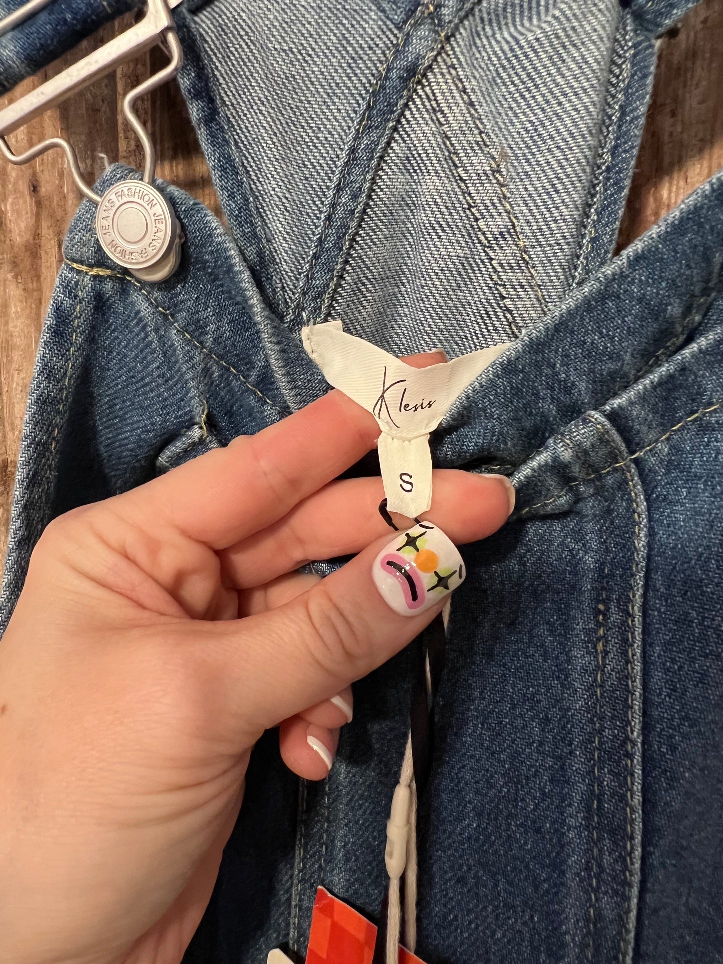 90's/Y2K Kelsie Denim Cargo Overalls