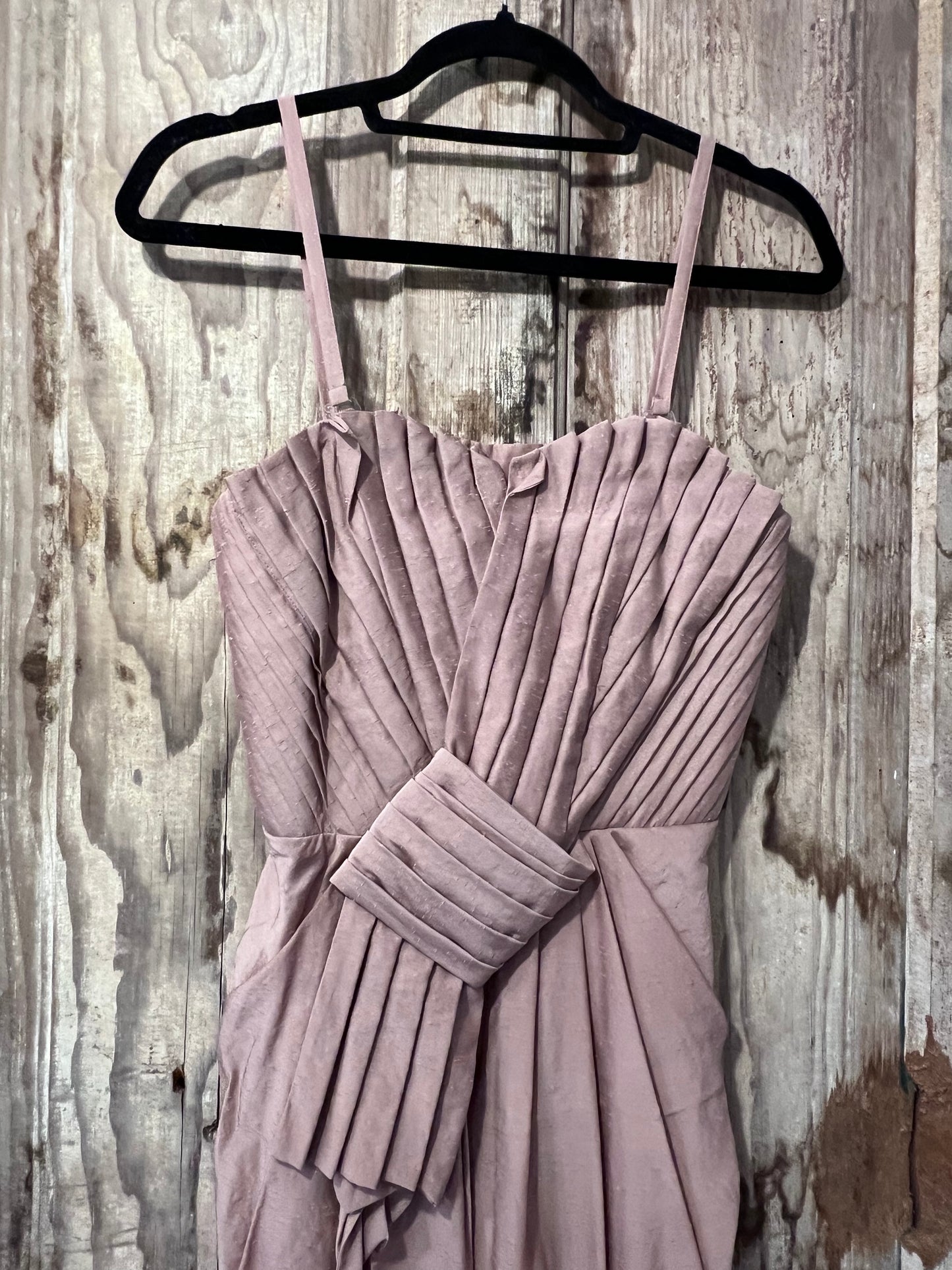 80's/90's Guess Pleated Dusty Pink Dress