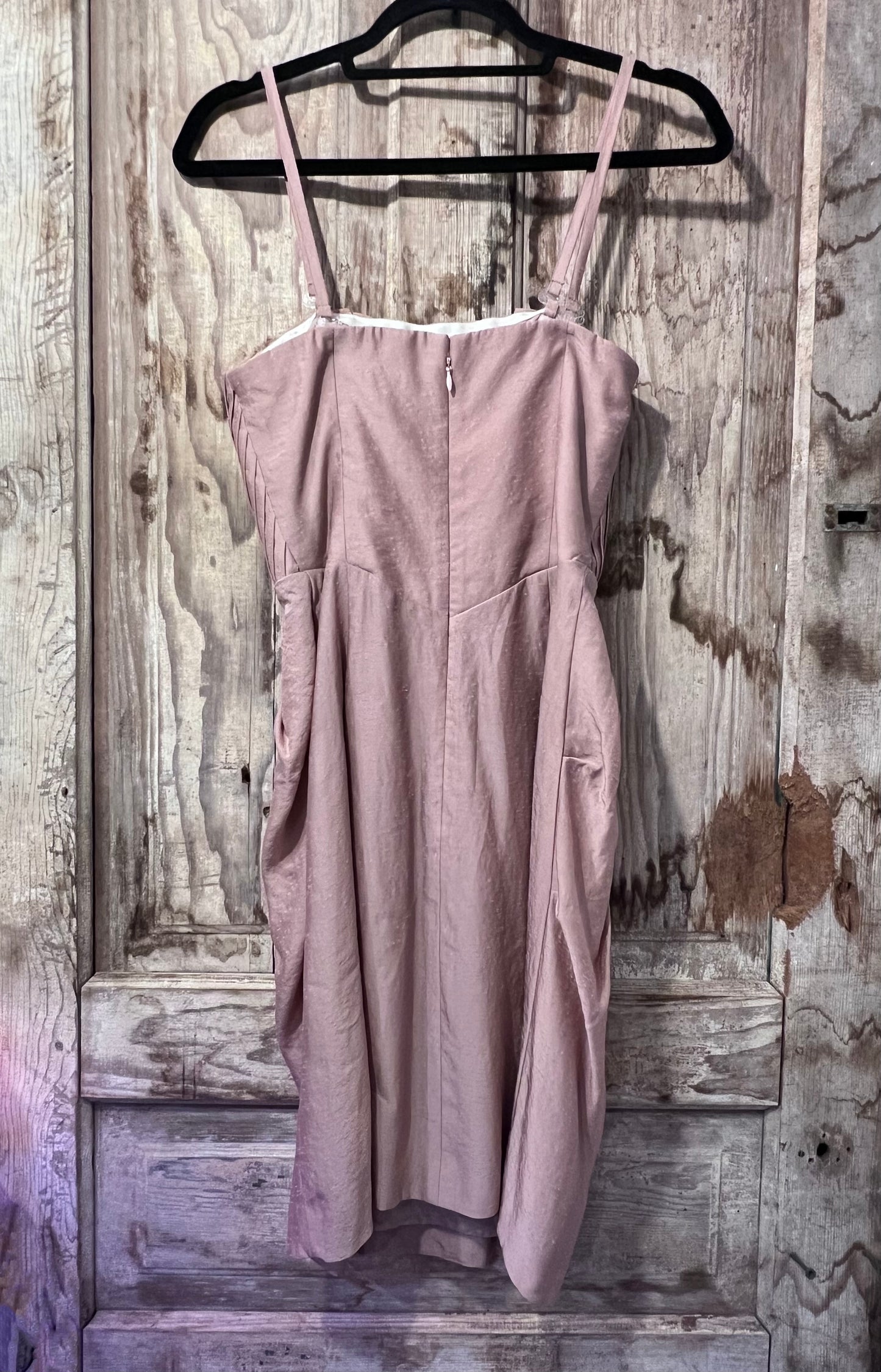 80's/90's Guess Pleated Dusty Pink Dress