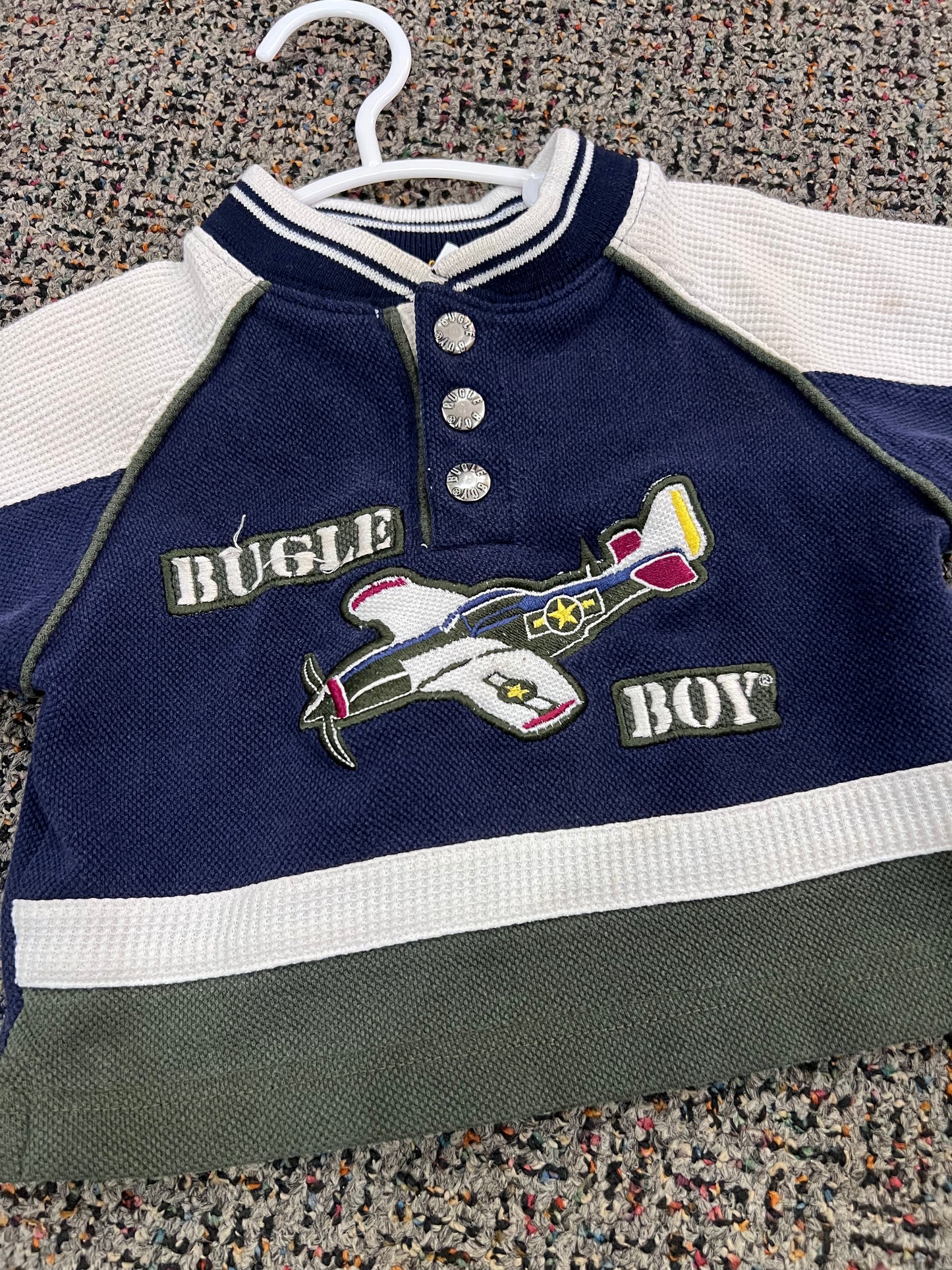 [URL] Bugle Boy Henley Sweater
