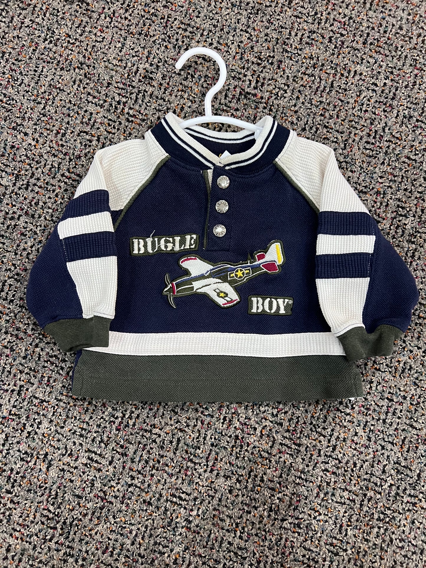 [URL] Bugle Boy Henley Sweater