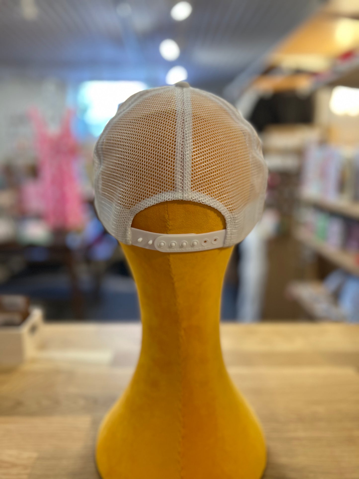 80's/90's White + Yellow Embroidered Hawaii Hat