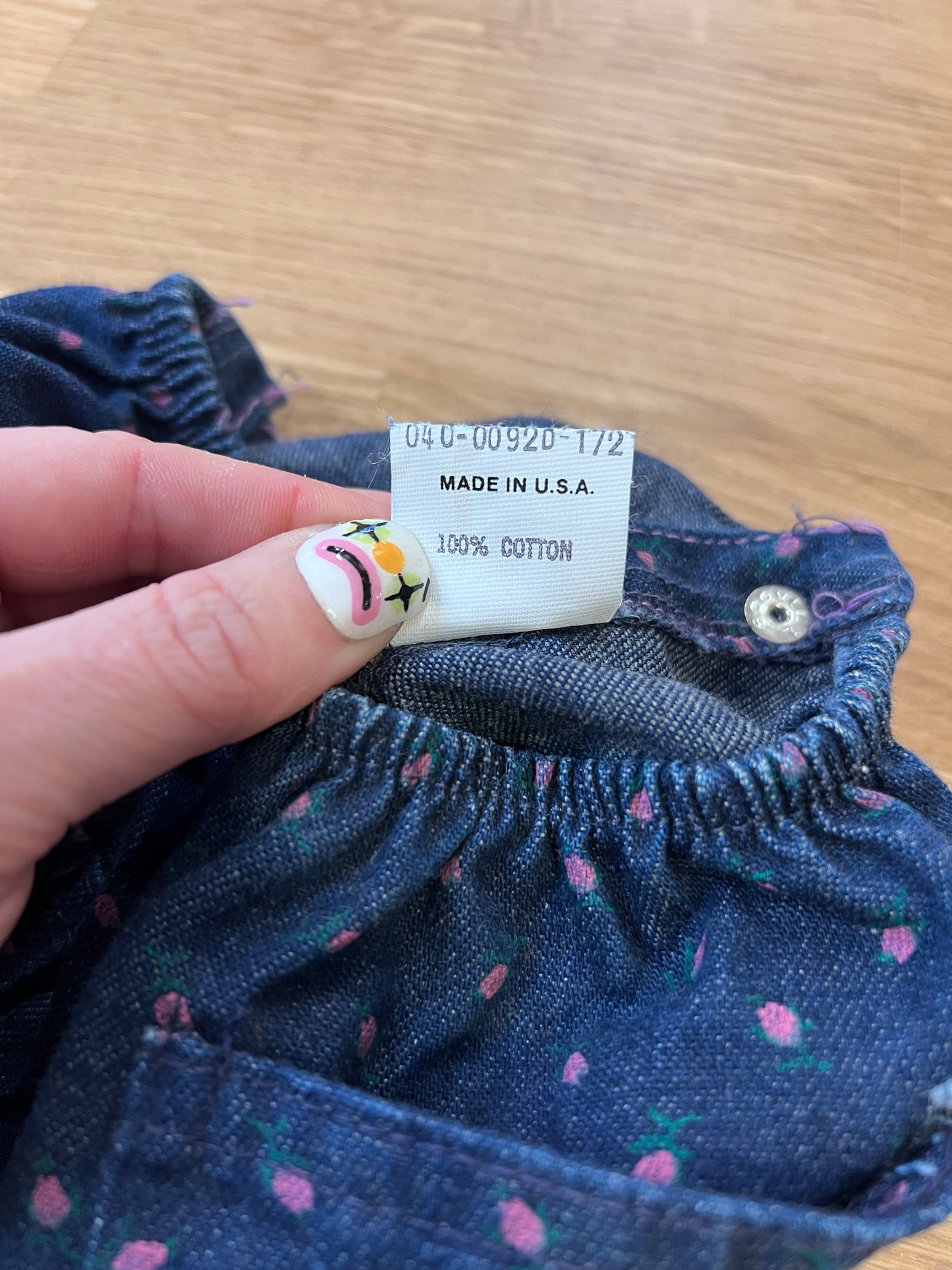 [URL] Oshkosh Denim + Flowers Baby Bloomers