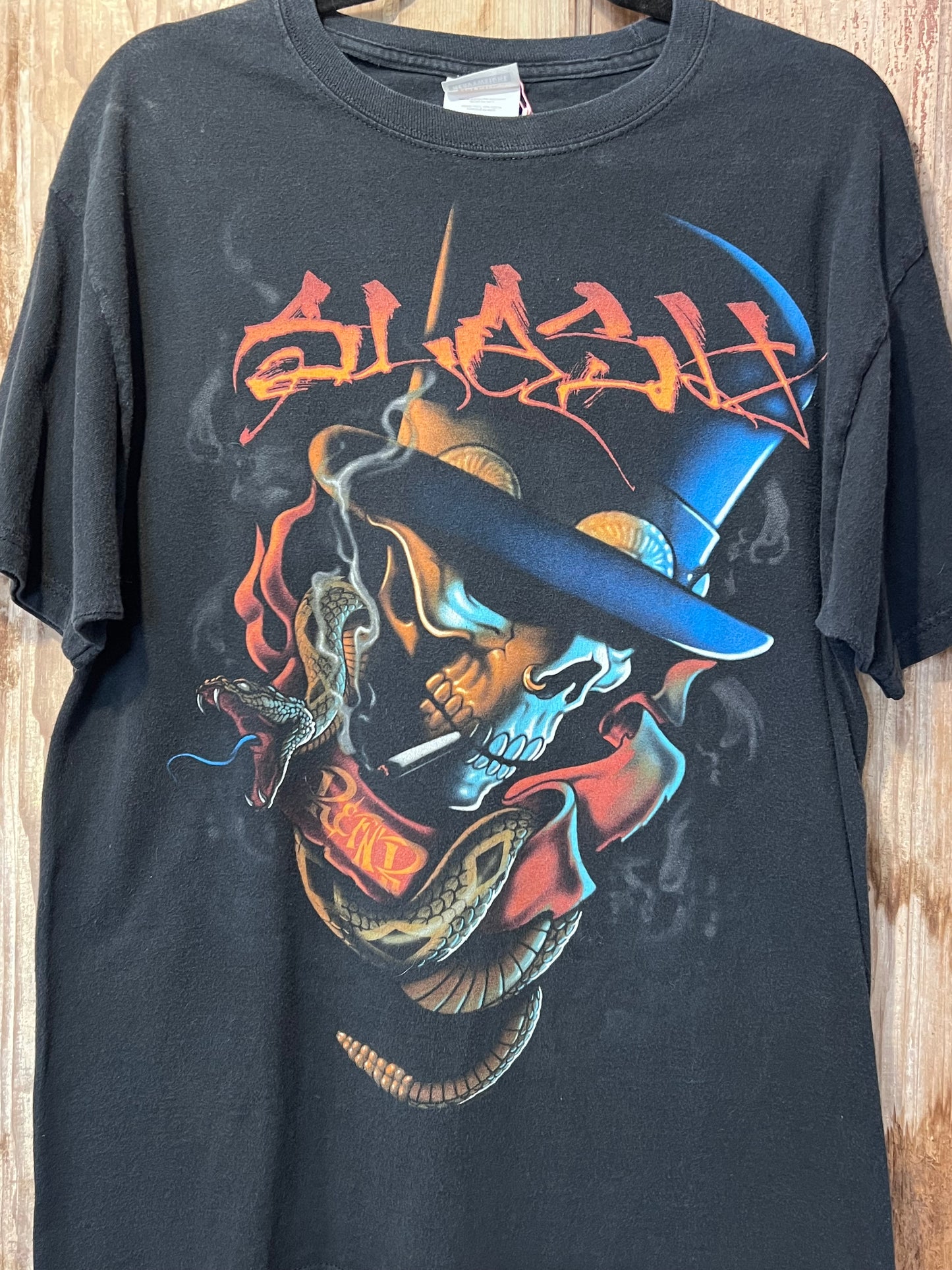Y2K Slash Skeleton Tour T-Shirt