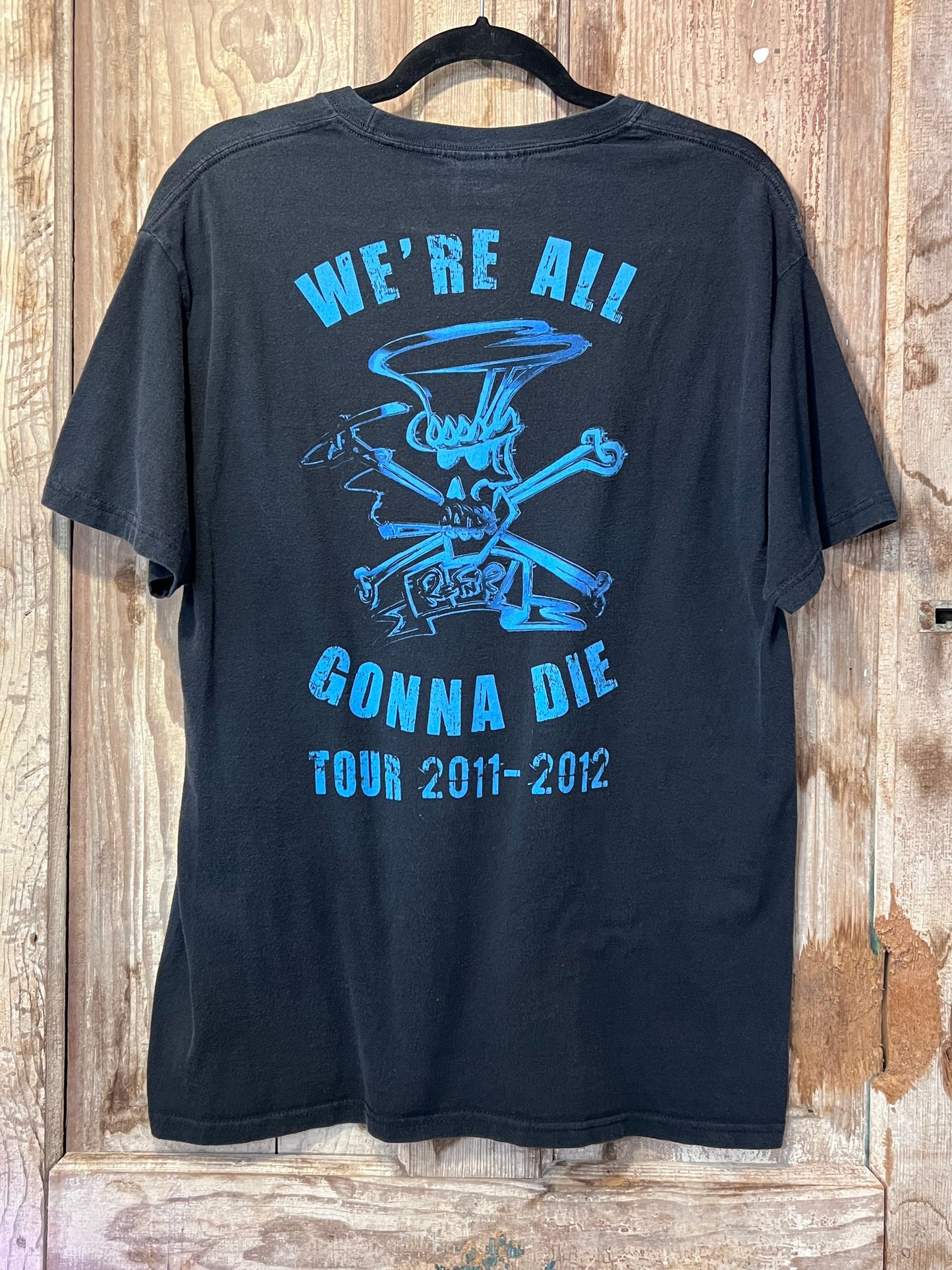 Y2K Slash Skeleton Tour T-Shirt