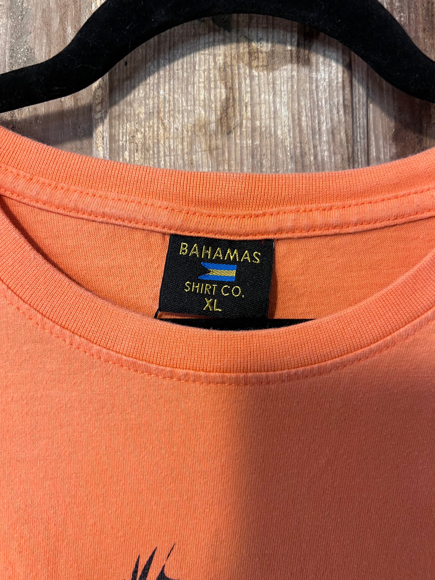 Y2K Orange Bahamas Graphic T-Shirt