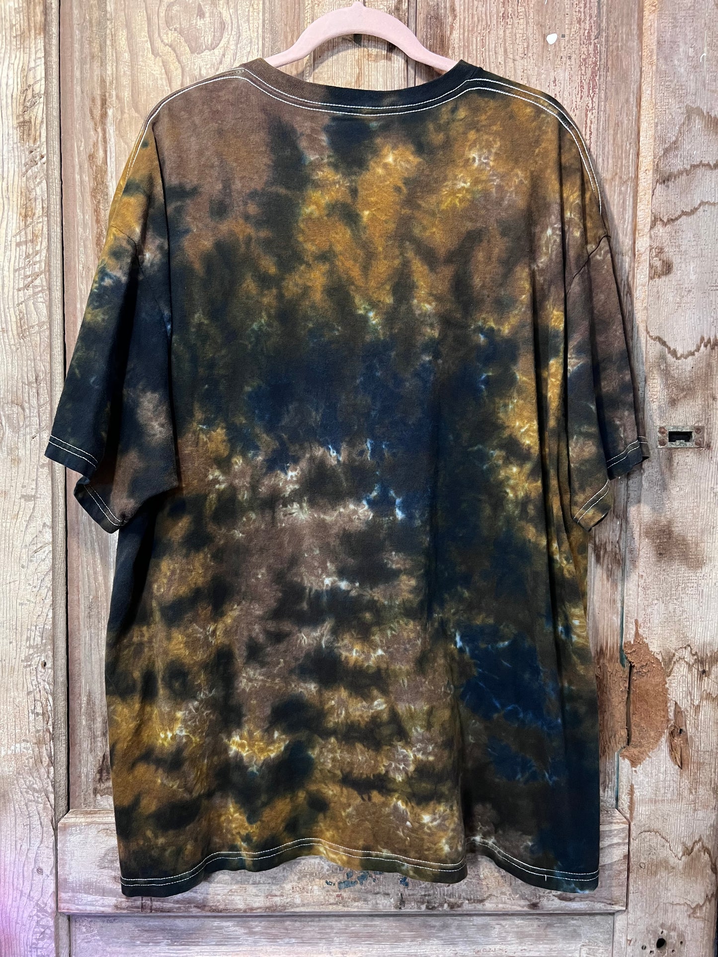 Y2K ACDC Dark Tie Dye T-Shirt