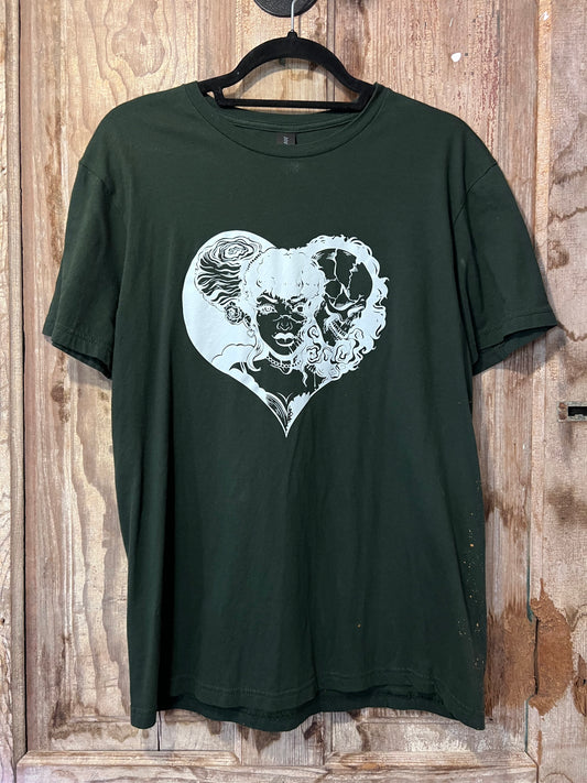 Y2K Acid Washed Graphic T-Shirt