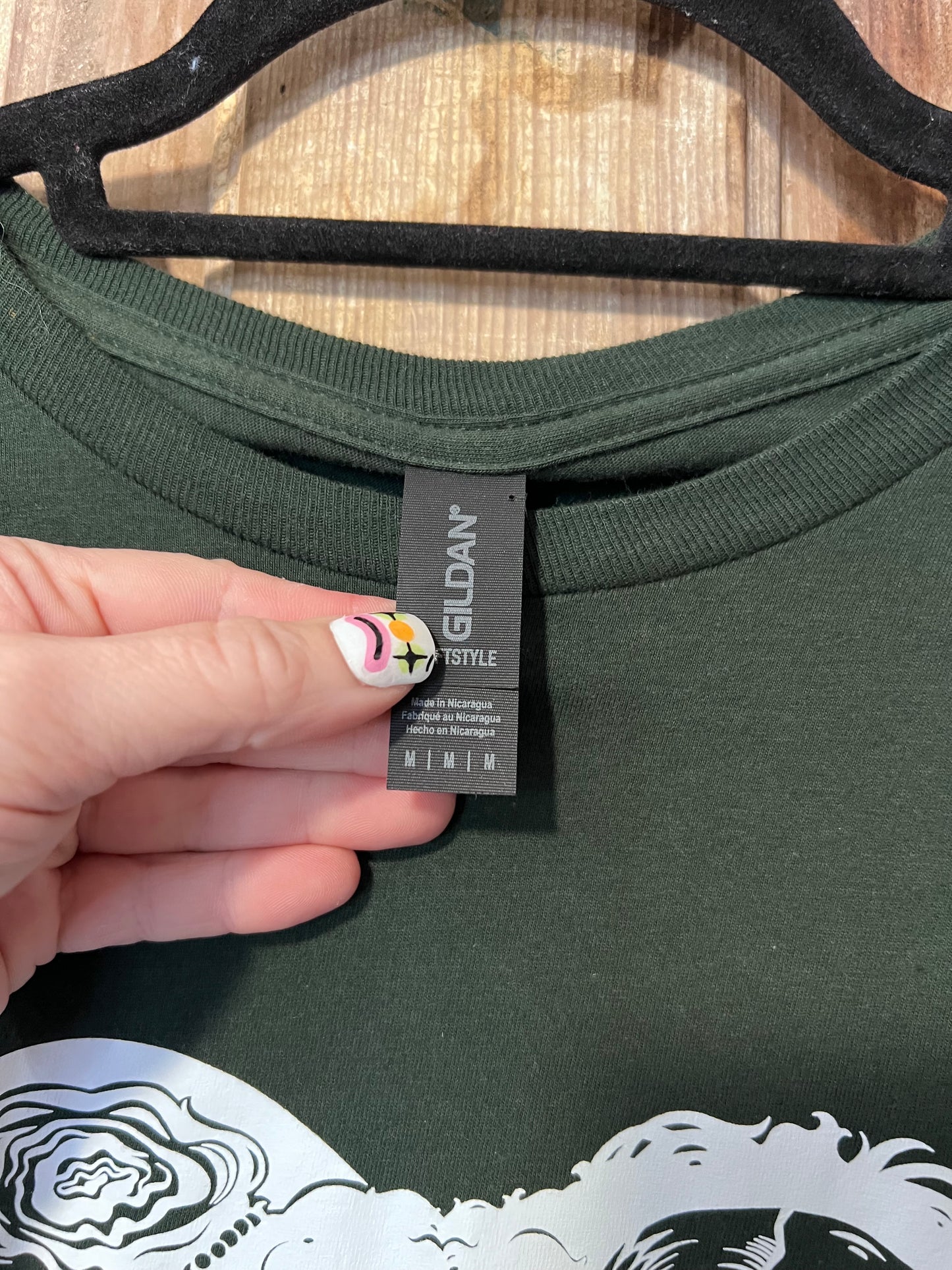 Y2K Acid Washed Graphic T-Shirt