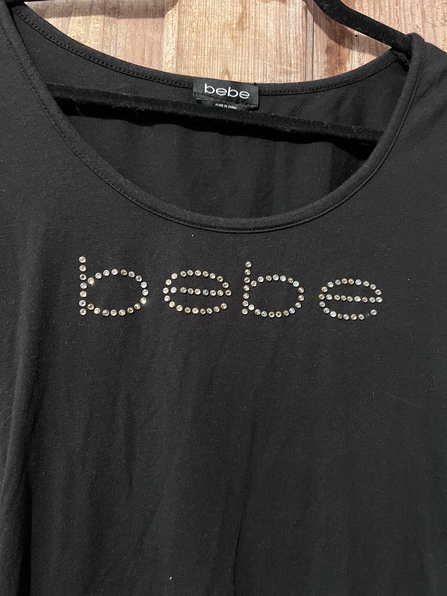 Y2K BEBE Bedazzled T-Shirt