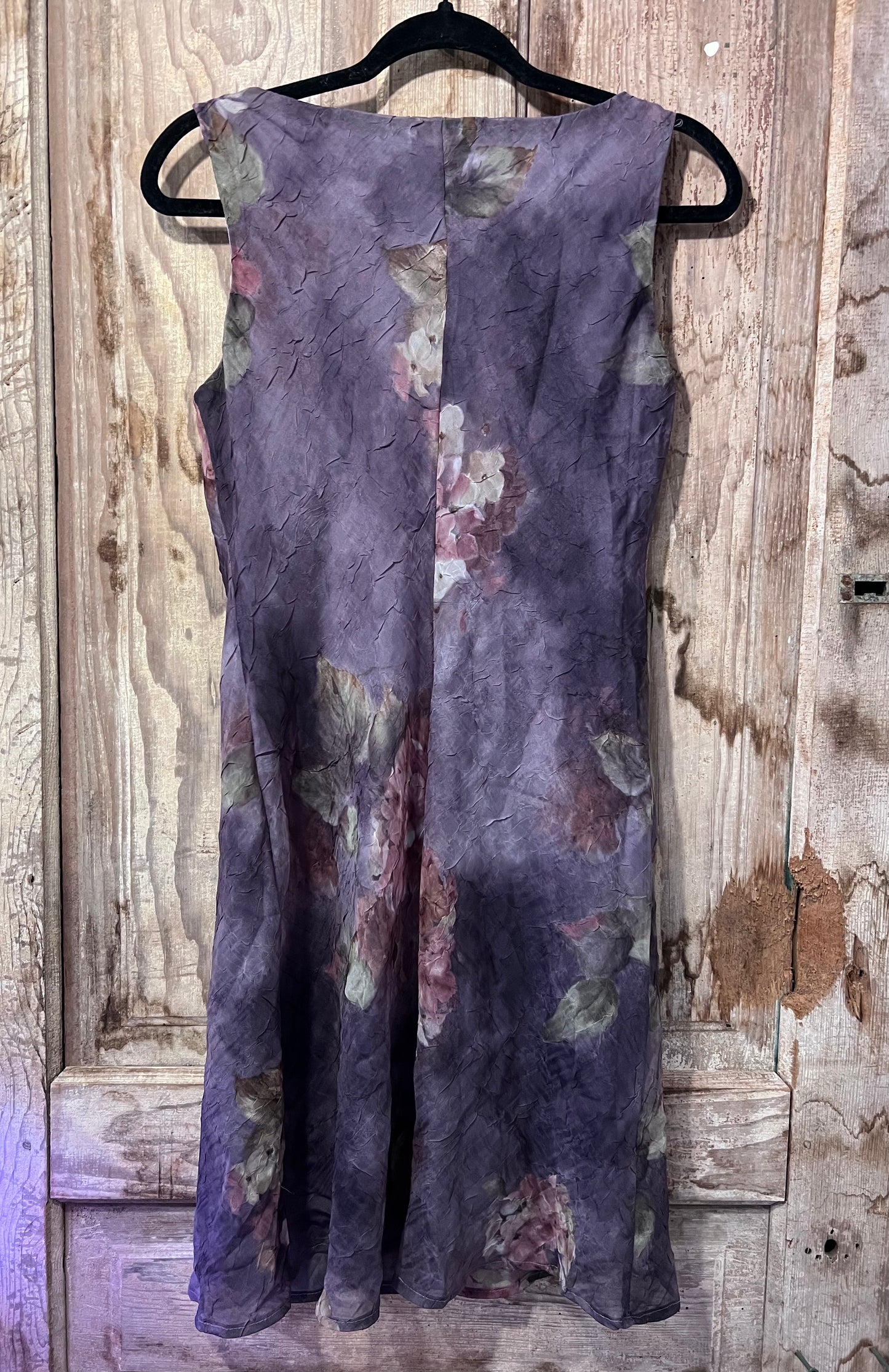 90's/Y2K Breakin' Loose Purple Sleeveless Floral Dress