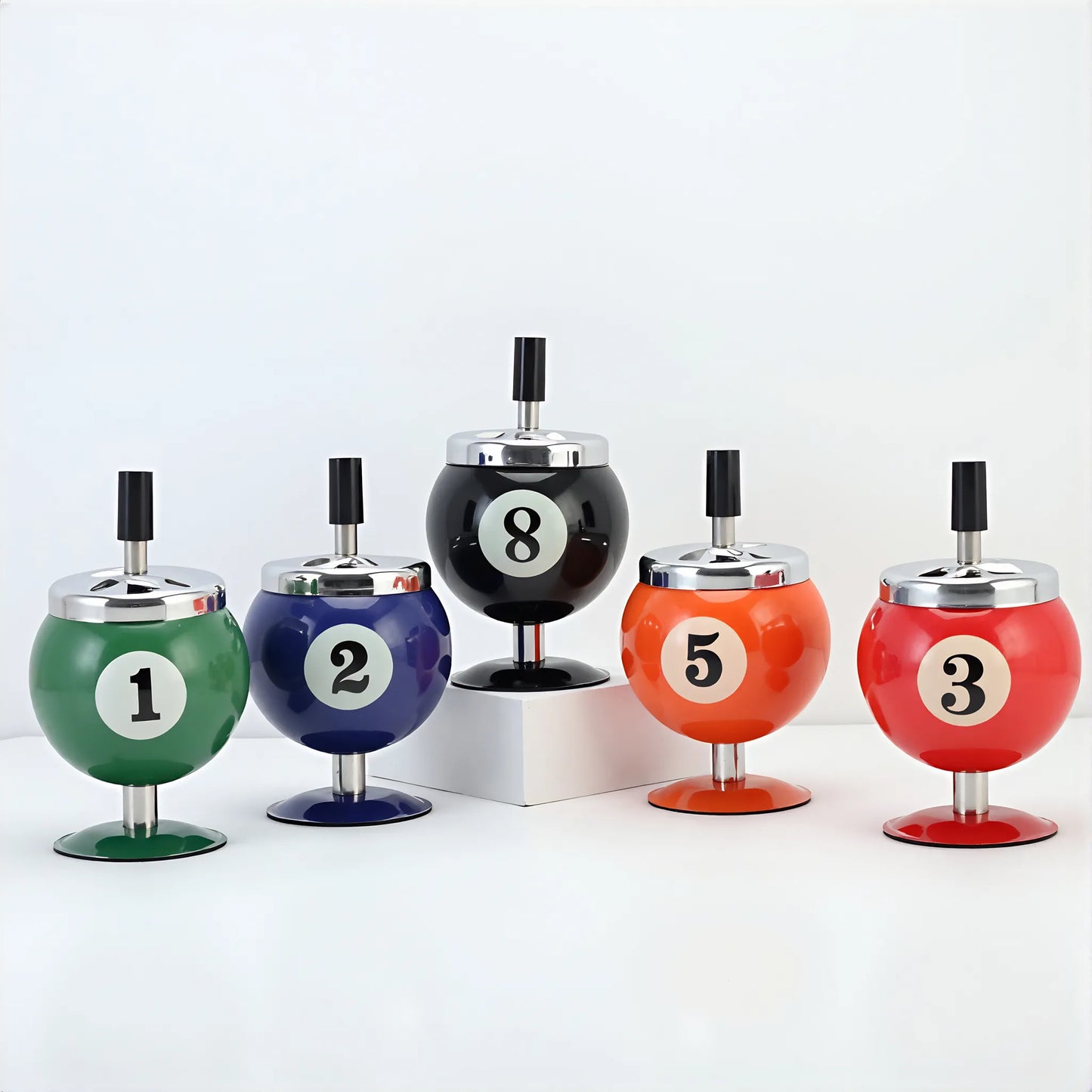 Pool Ball Ash Trays