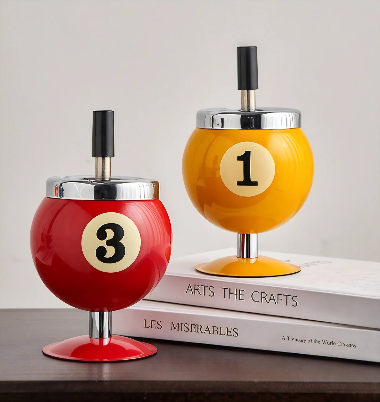 Pool Ball Ash Trays