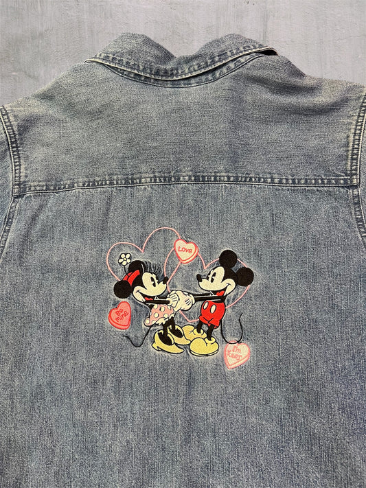 90's Disney Button Up