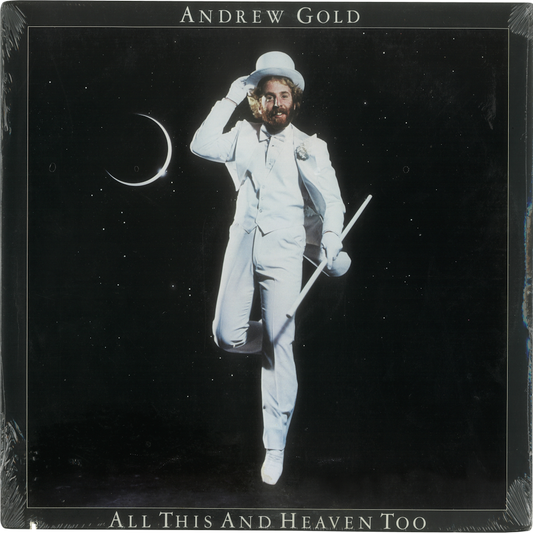 12" Vinyl LP Record - Andrew Gold All This & Heaven Too Rock
