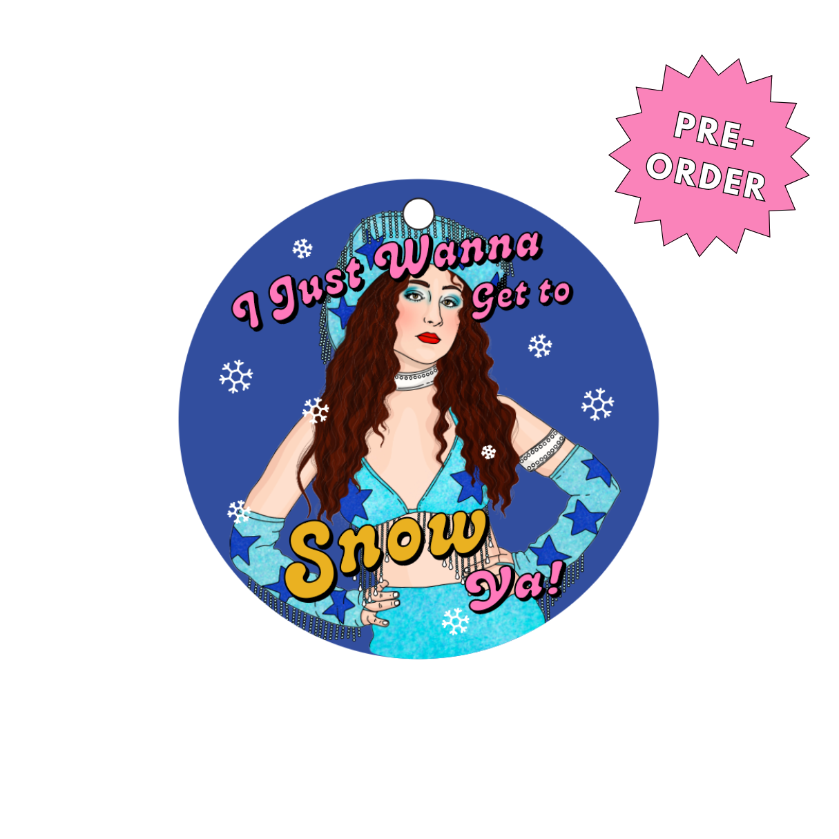 Get To Snow Ya! Chappell Holiday Ornament