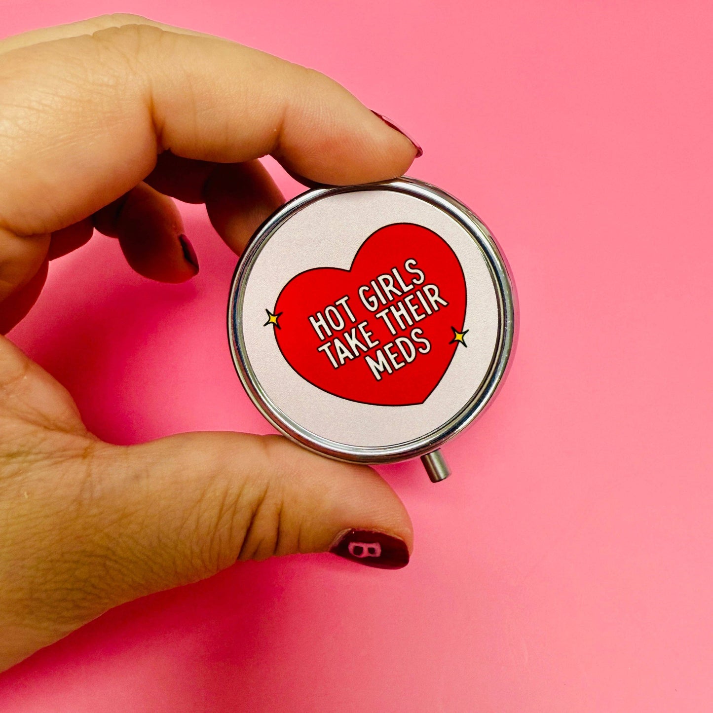 Purse Pill Box, Hot Girls Take Their Meds