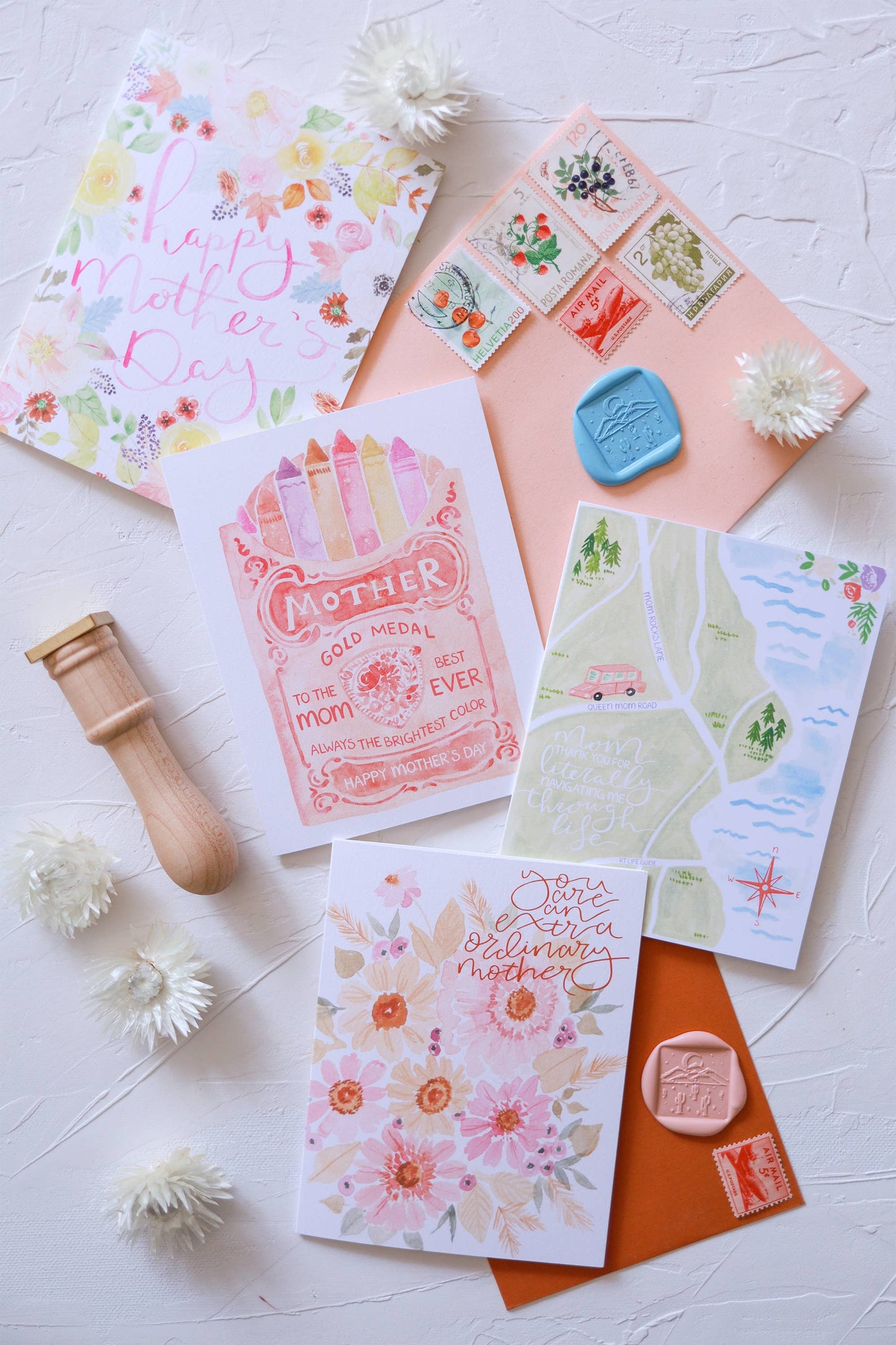 Brightest Color Mother's Day Card