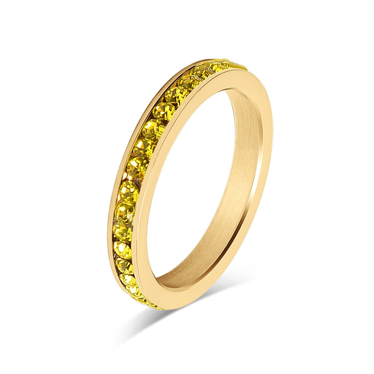 18K Gold Eternity Ring