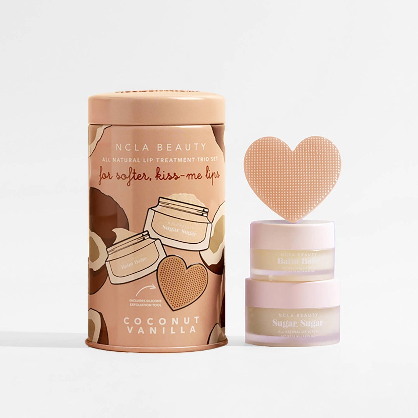 Coconut Vanilla Lip care set