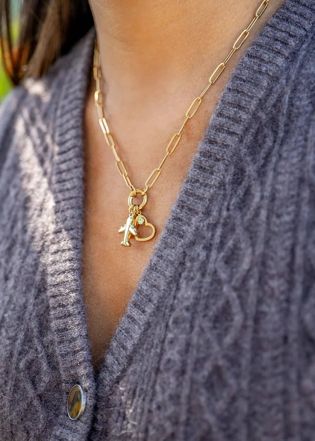 Charm Holder Necklace